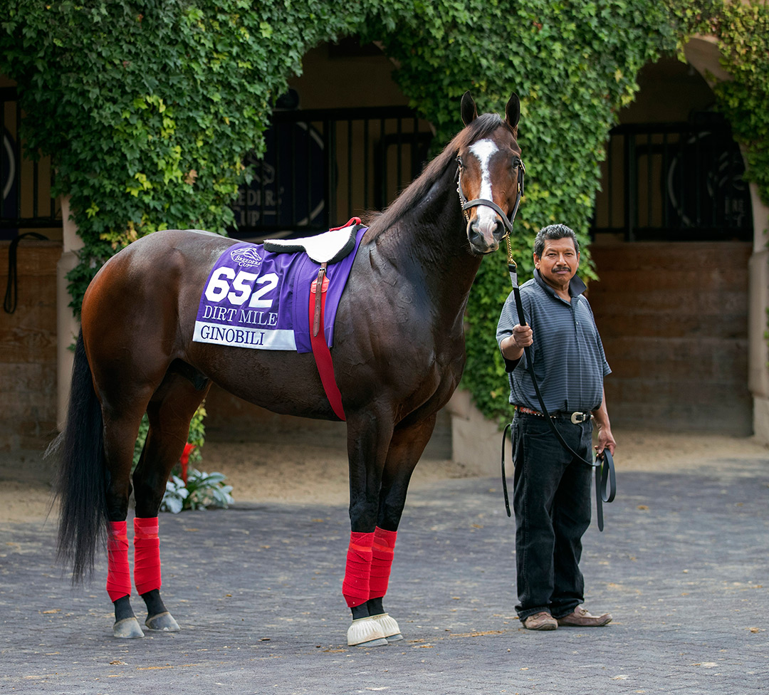 Ginobili at Del Mar Thoroughbred Club in November 2021