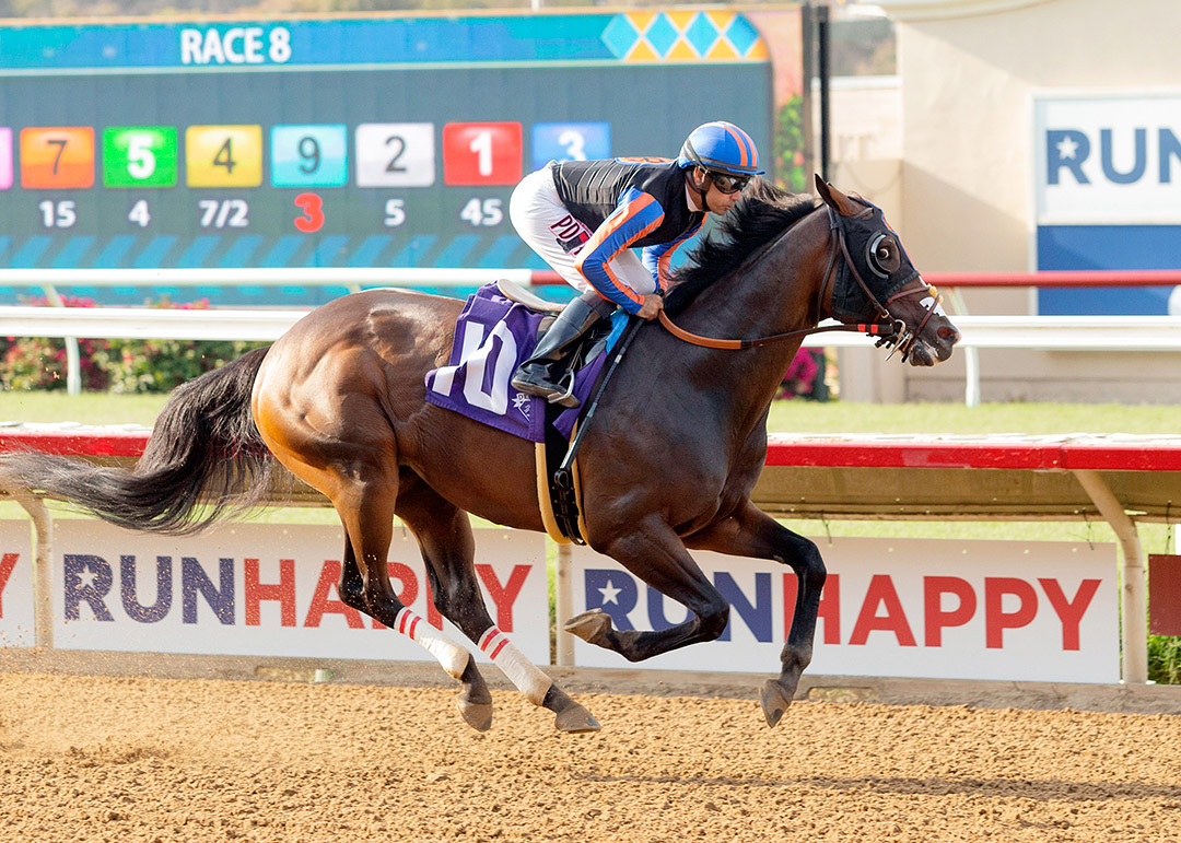 Ginobili wins a July 17 allowance race at Del Mar