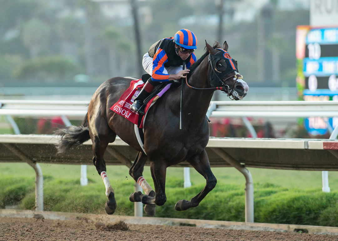 Ginobili wins the 2021 Pat O'Brien Stakes at Del Mar