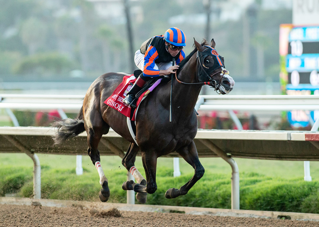 Ginobili wins the 2021 Pat O'Brien Stakes at Del Mar