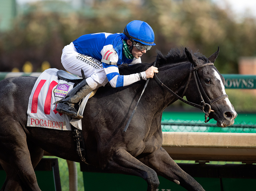 Girl Daddy wins the Pocahontas Stakes at Churchill Downs