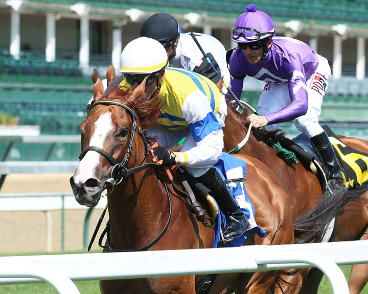 Girls Know Best wins a Sept. 15 allowance race at Churchill