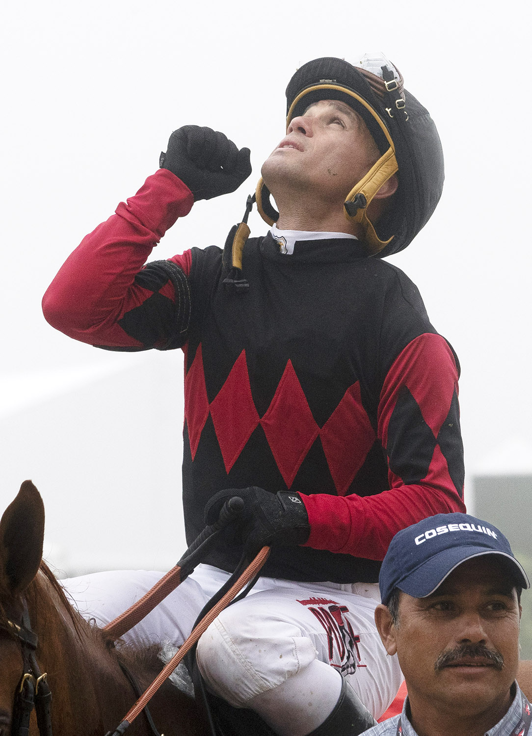 Javier Castellano after winning the The Very One