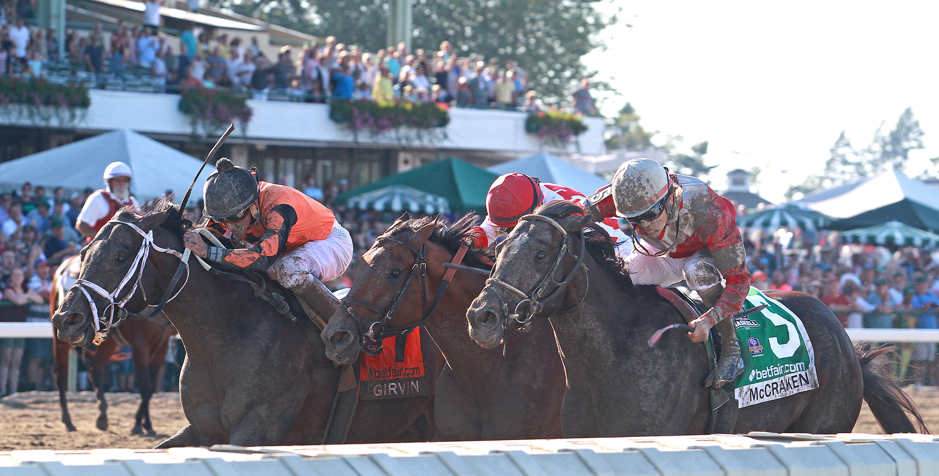 Girvin wins the the Haskell Invitational at Monmouth Park 7.30.17_BD