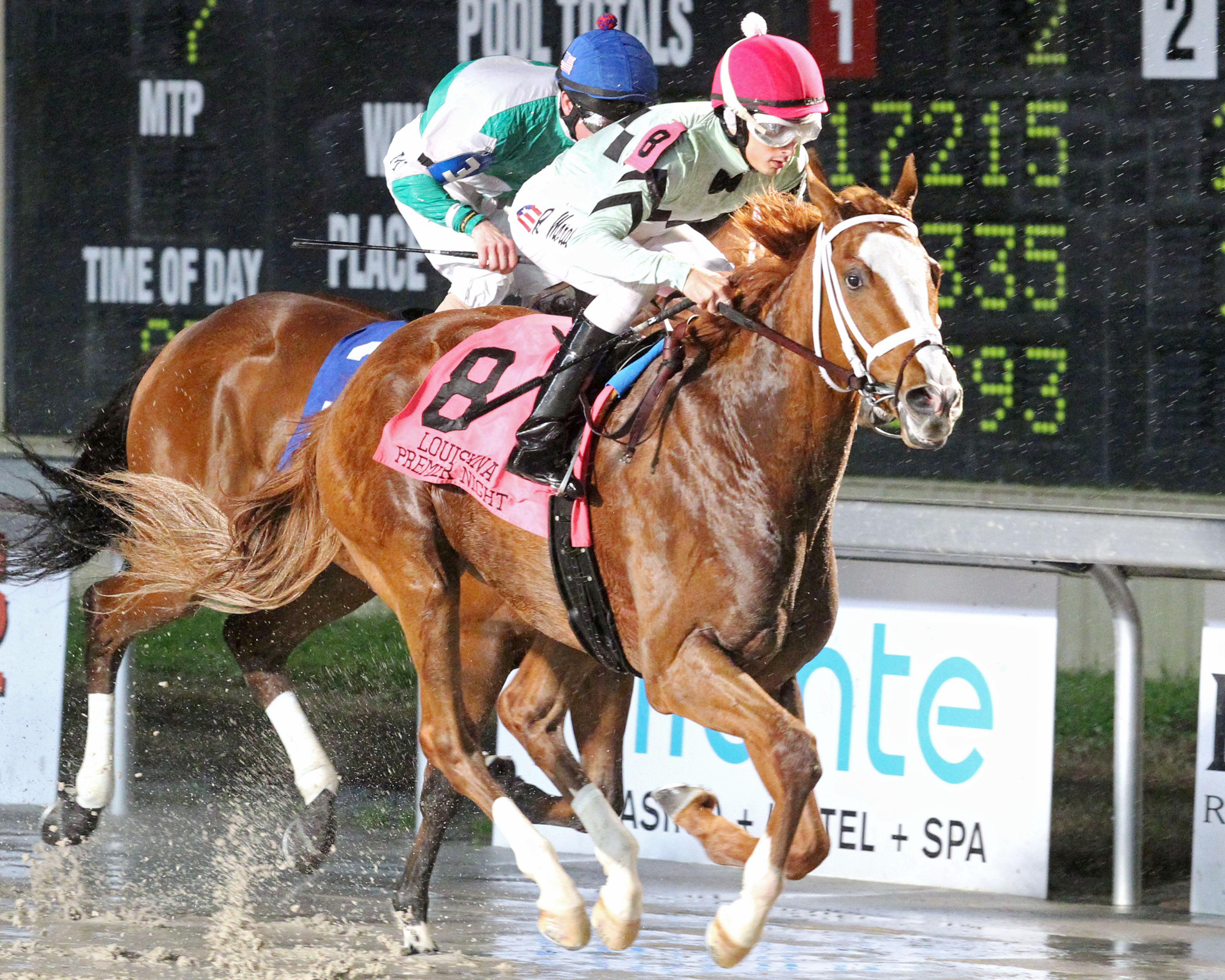 Gladyousawme wins the 2018 Louisiana Premier Night Prince