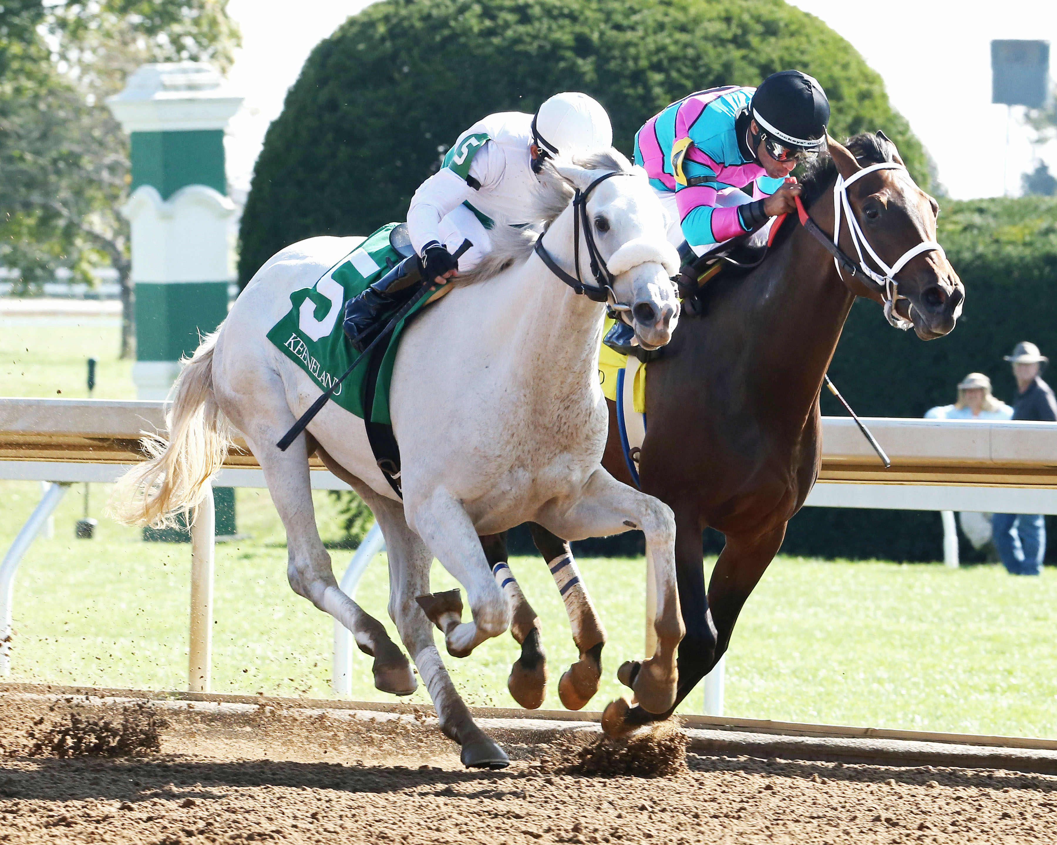 Classy Act finishes second in a Oct. 11 maiden race