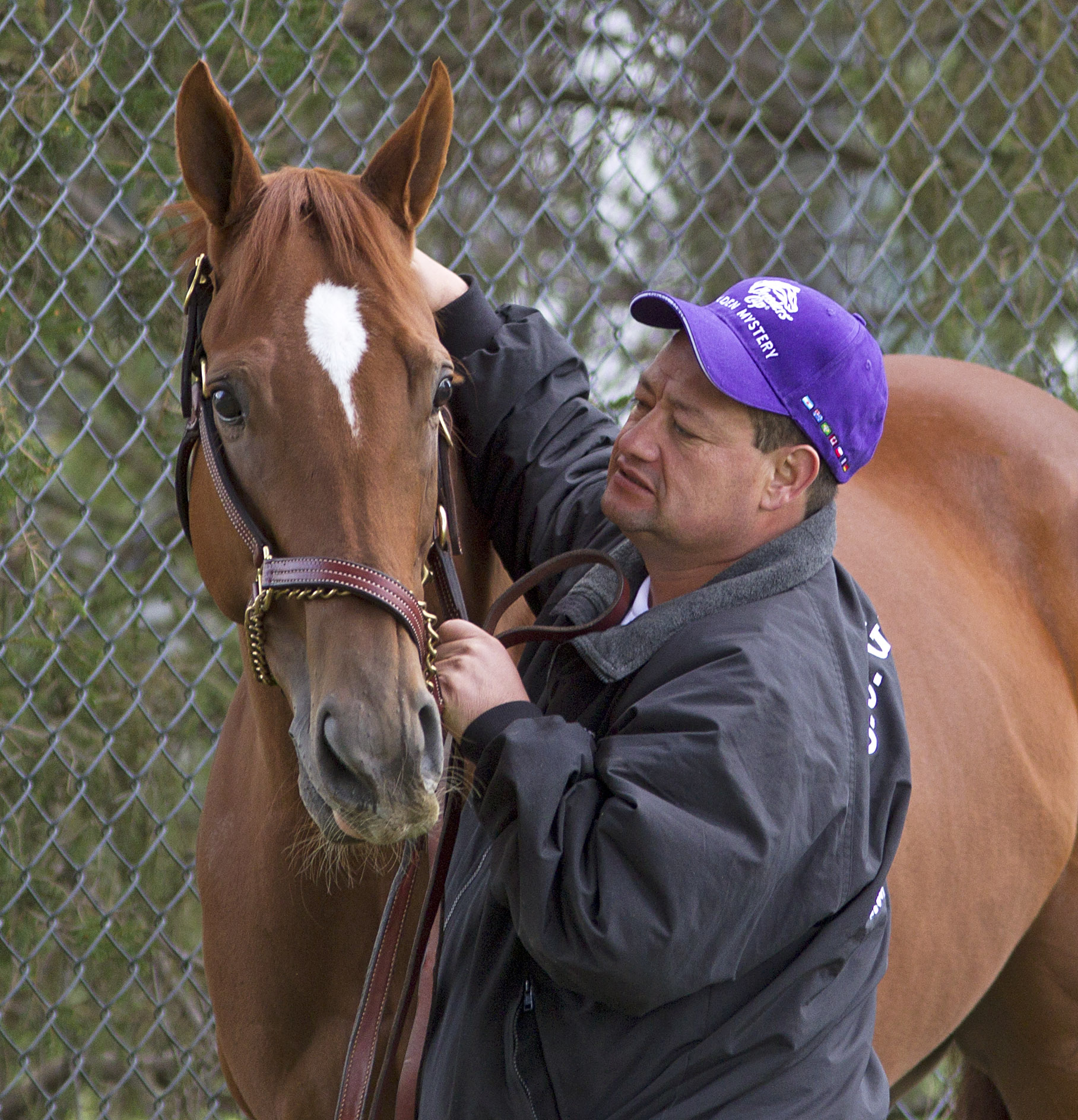 Juan Carlos Guerrero with Golden Mystery