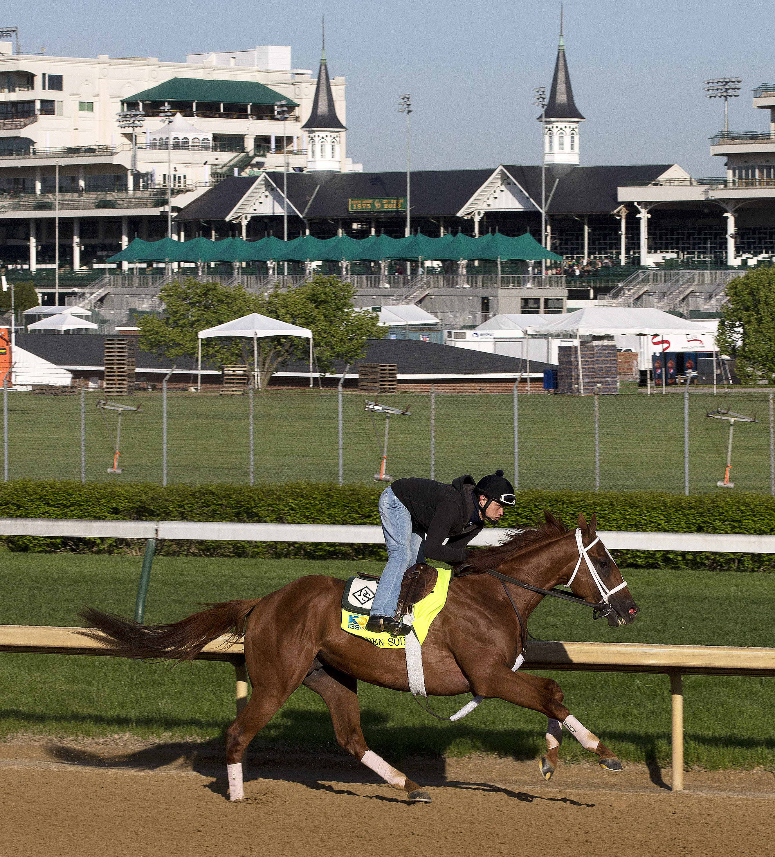 Golden Soul at Churchill Downs April 26, 2013
