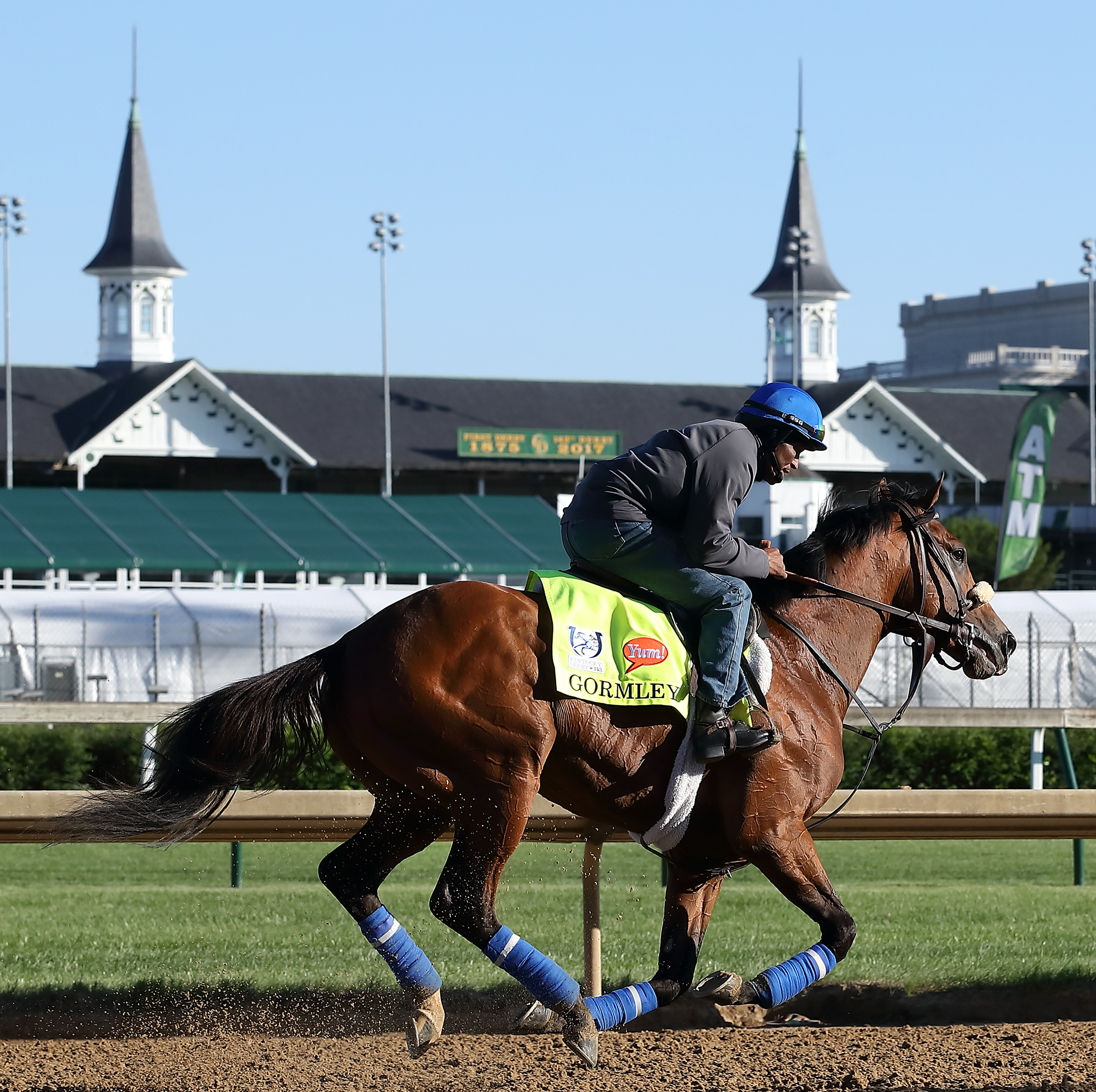 Gormley trains at Churchill on May 2
