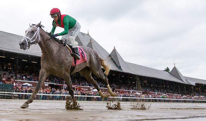 Gouverneur Morris wins a Sept. 2 maiden race at Saratoga Race Course