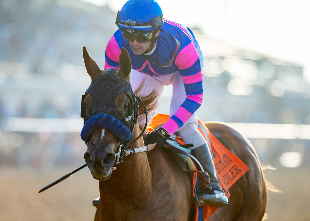 Grace Adler wins the 2021 Del Mar Debutante at Del Mar