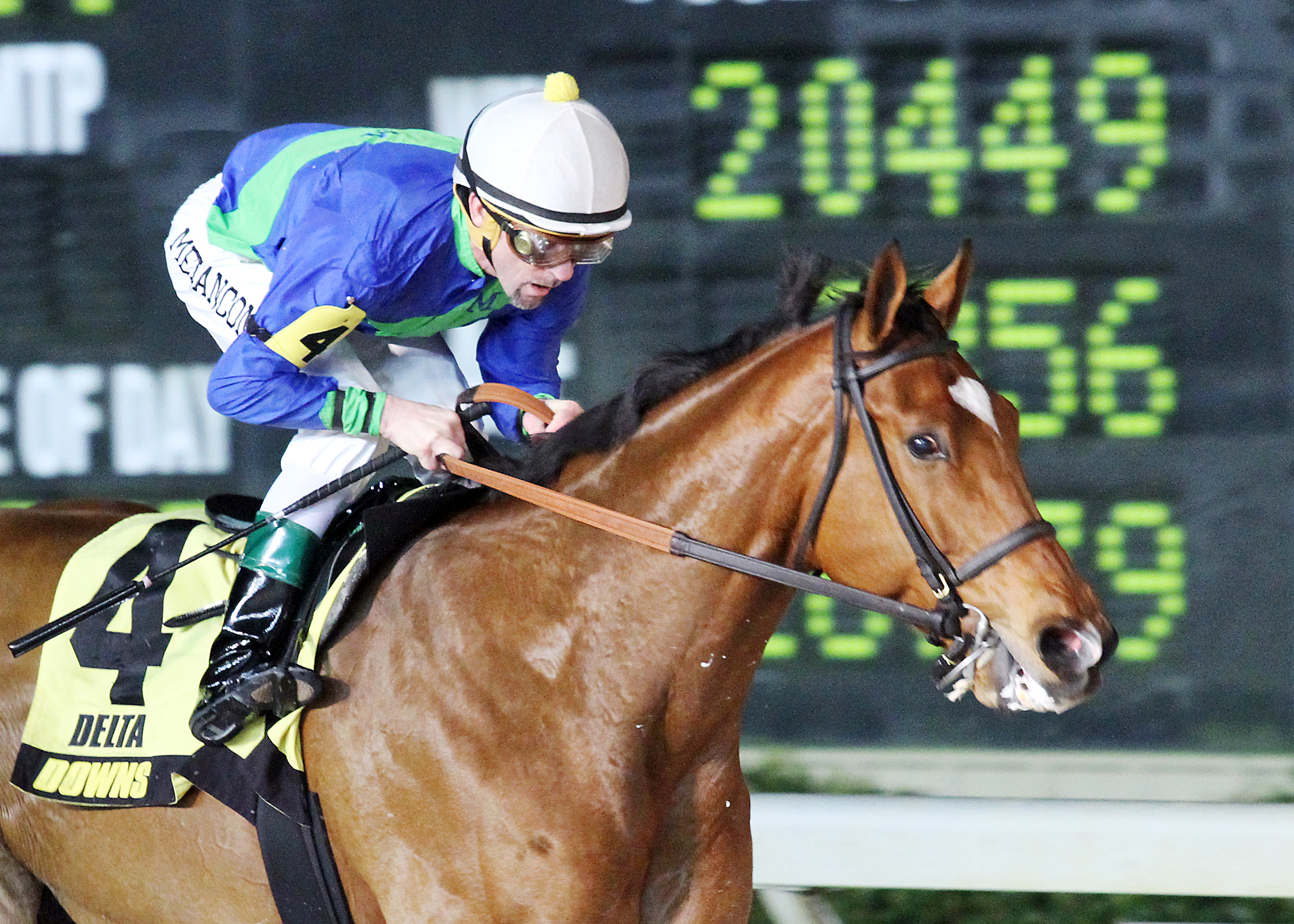 Grand Contender wins the Borgata Stakes