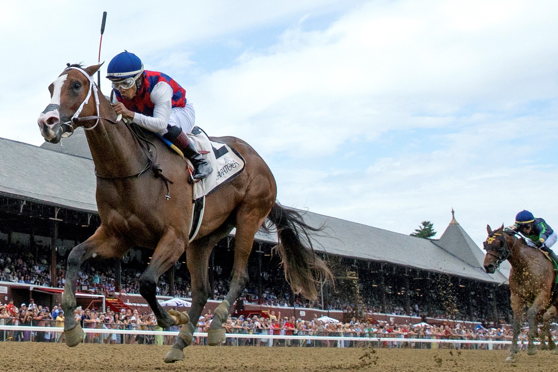 Grand Love wins her debut at Saratoga Aug 21 2022