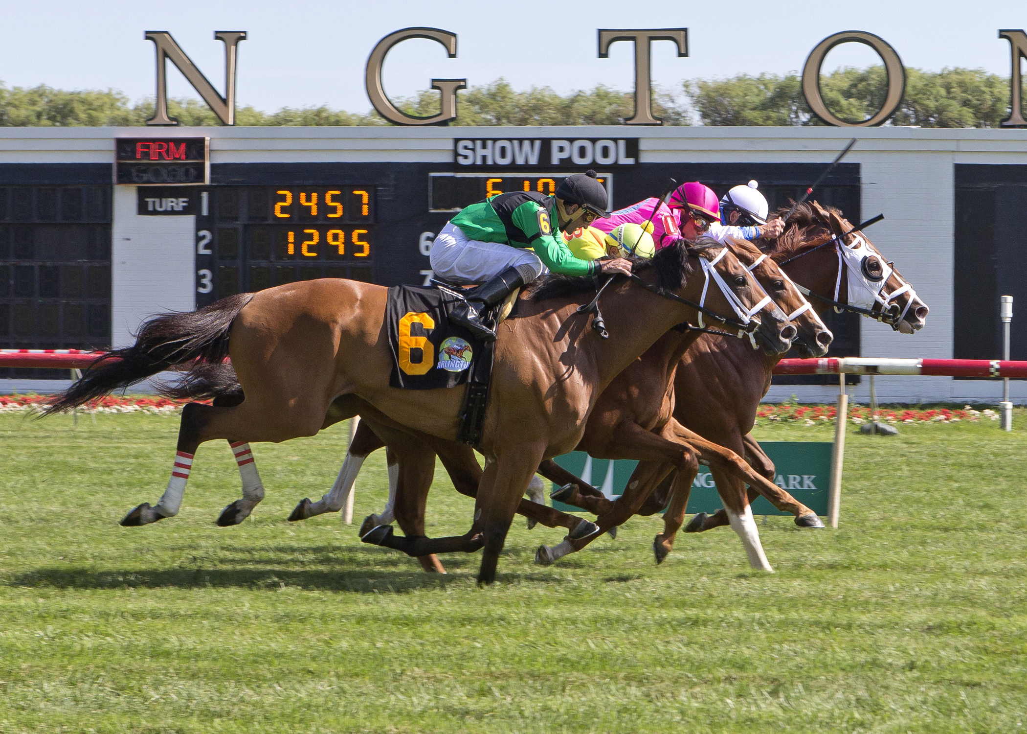The Pizza Man finishes fourth in the 2016 Stars and Stripes