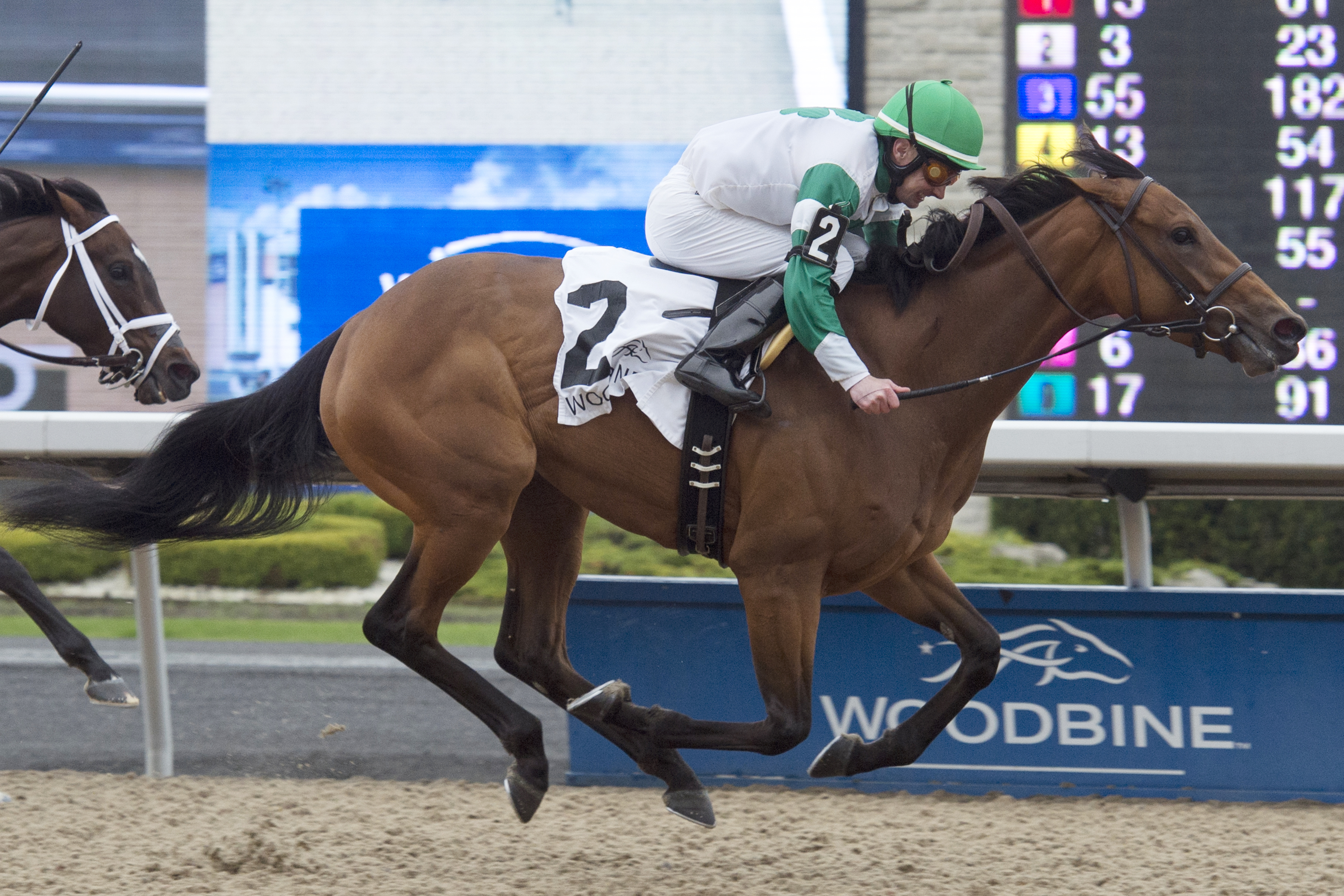 Grizzel wins the Selene Stakes