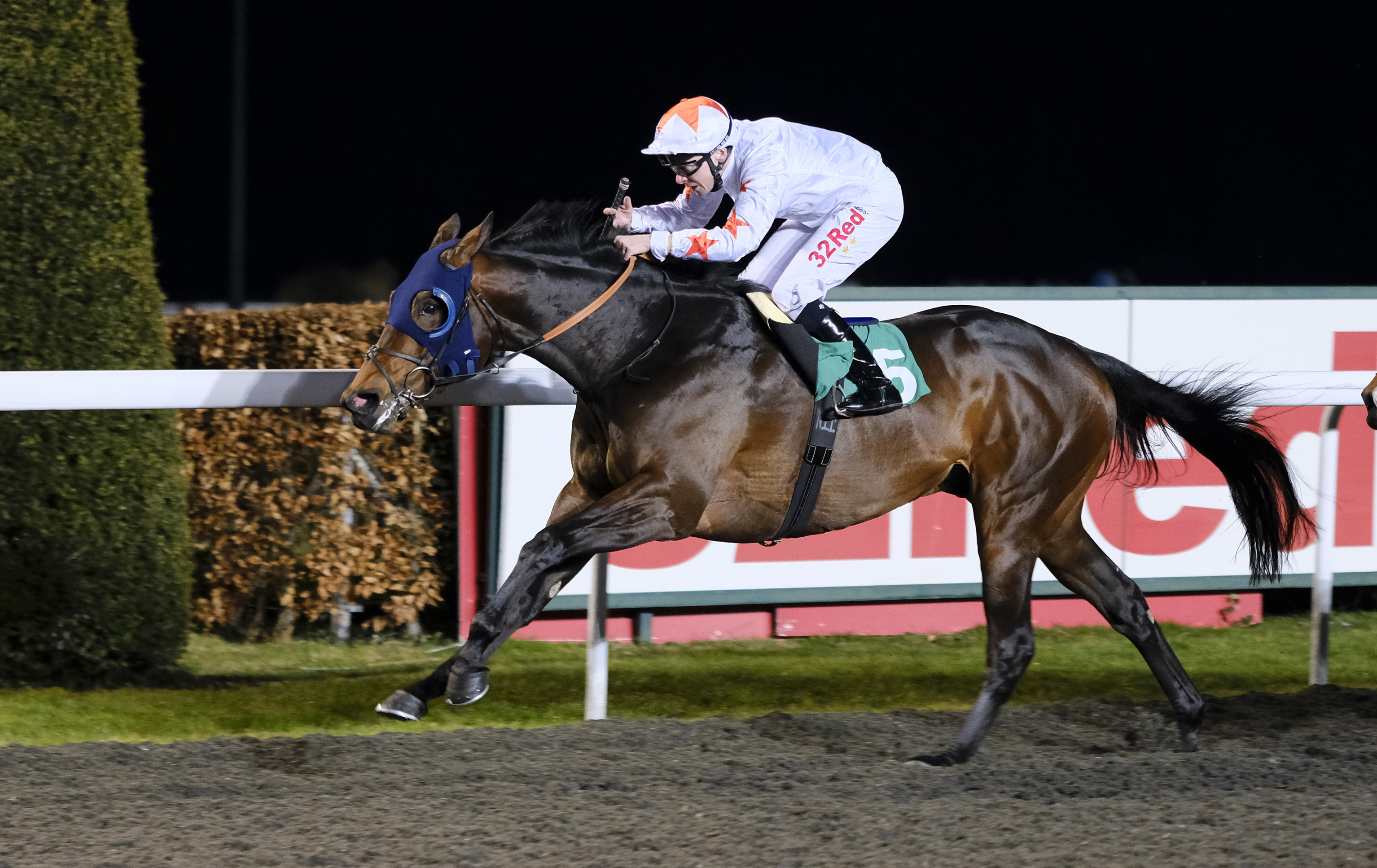 Gronkowski wins the Conditions Stakes at Kempton Park