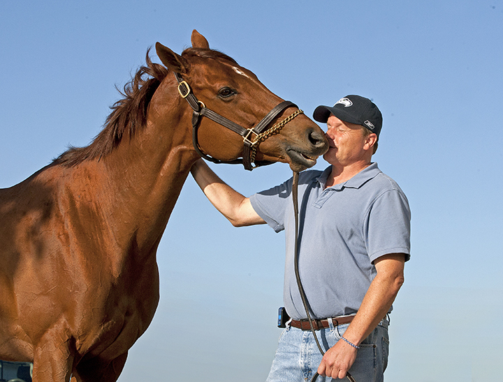 Buff Bradley with Groupie Doll