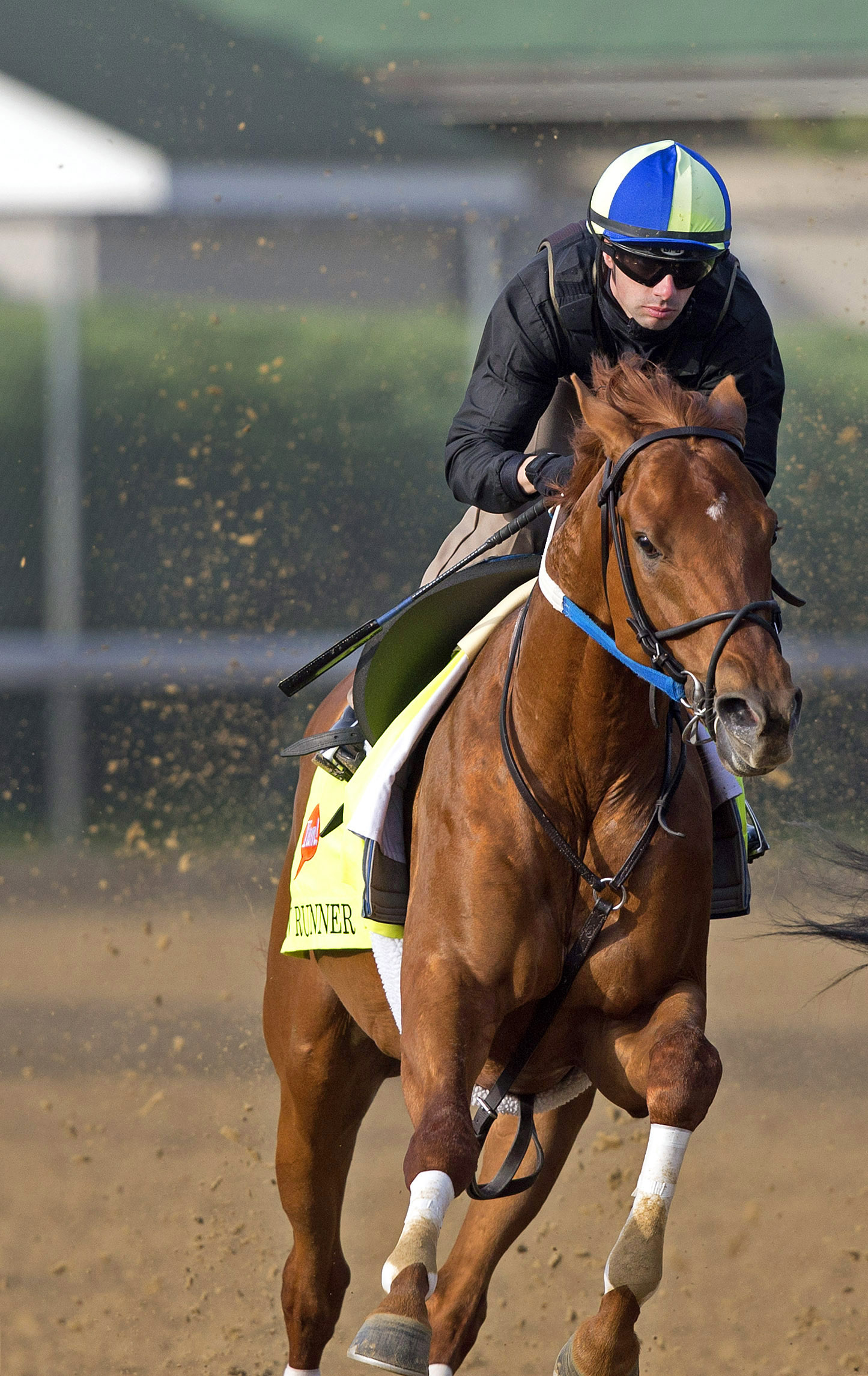 Gun Runner works at Churchill on April 25