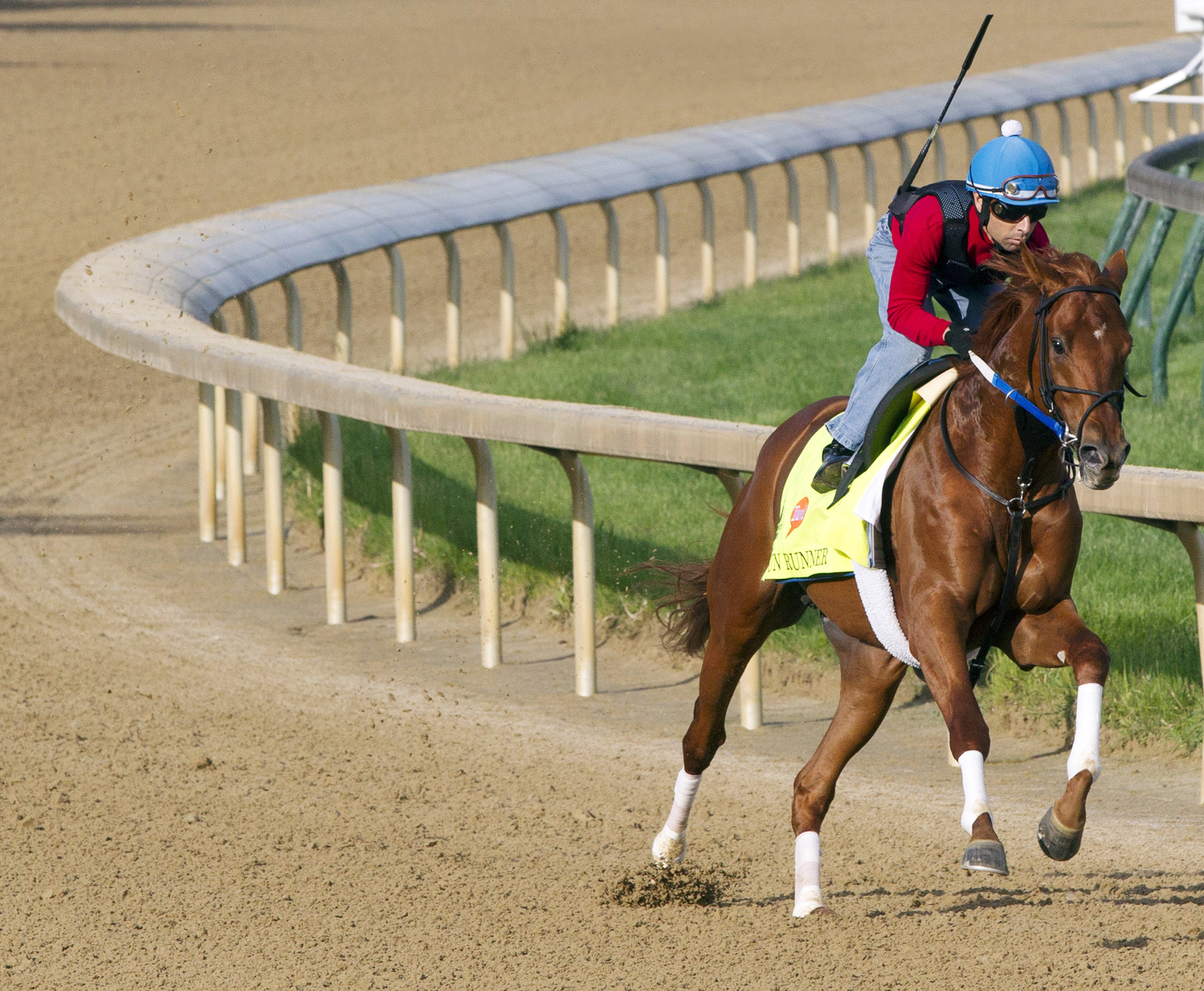 Gun Runner training at Churchill on May 2