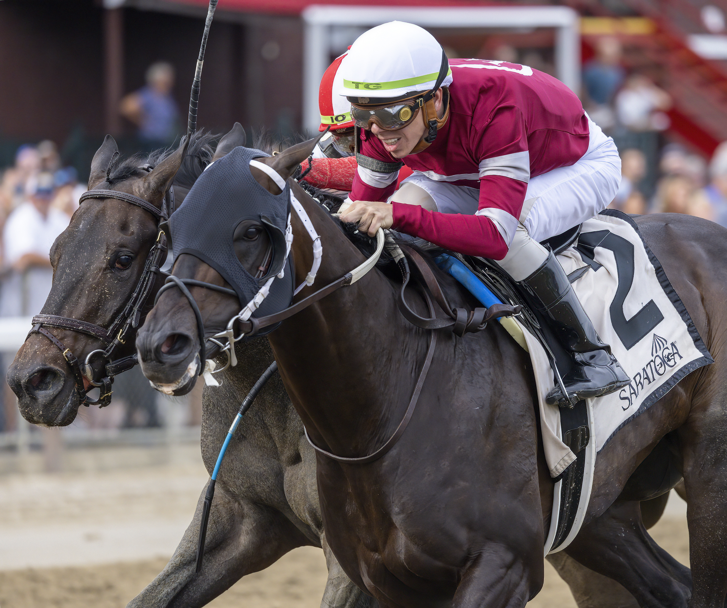 Gunite wins Amsterdam Stakes 7-31-2022