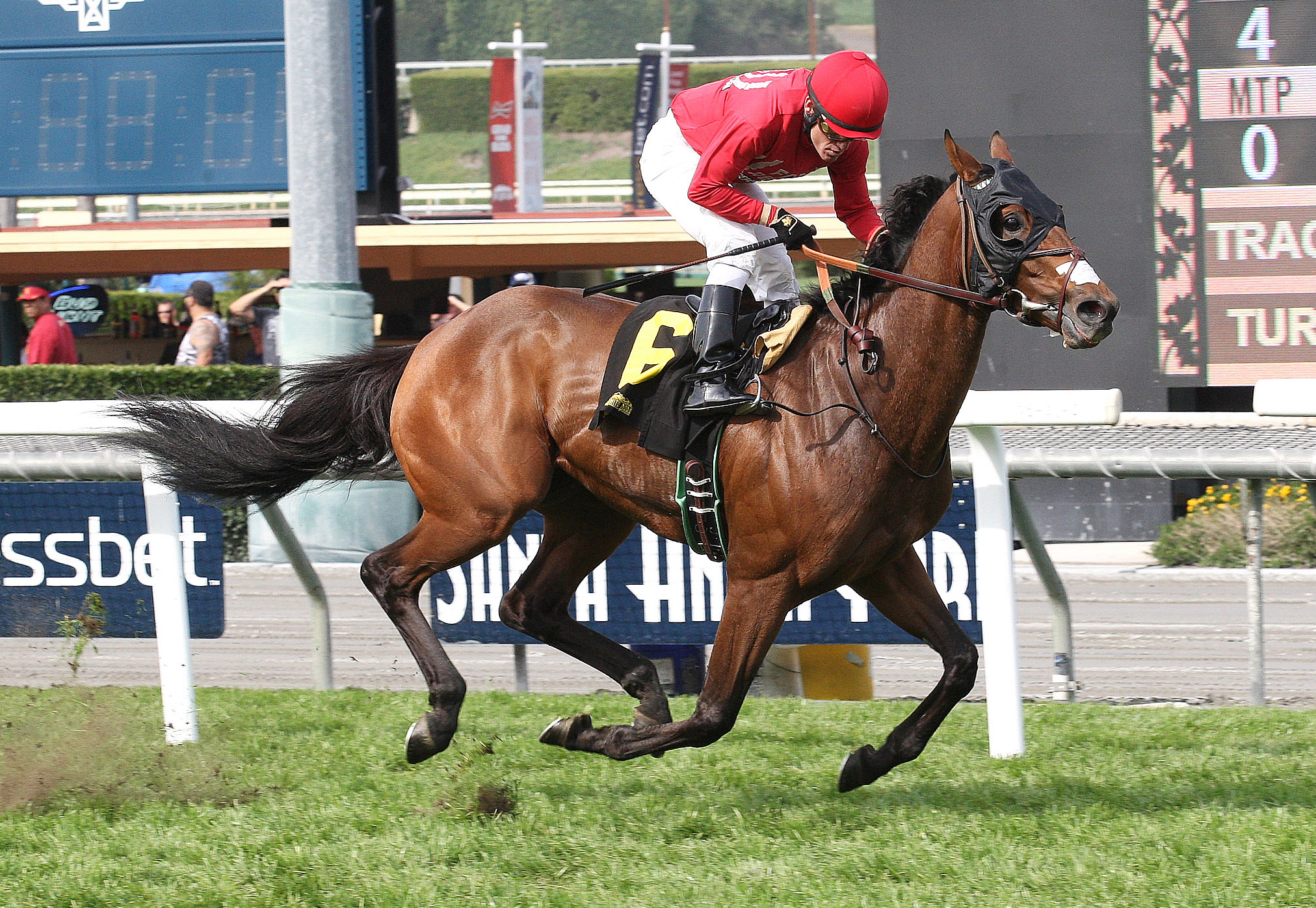 Guns Loaded wins the Joe Hernandez Stakes