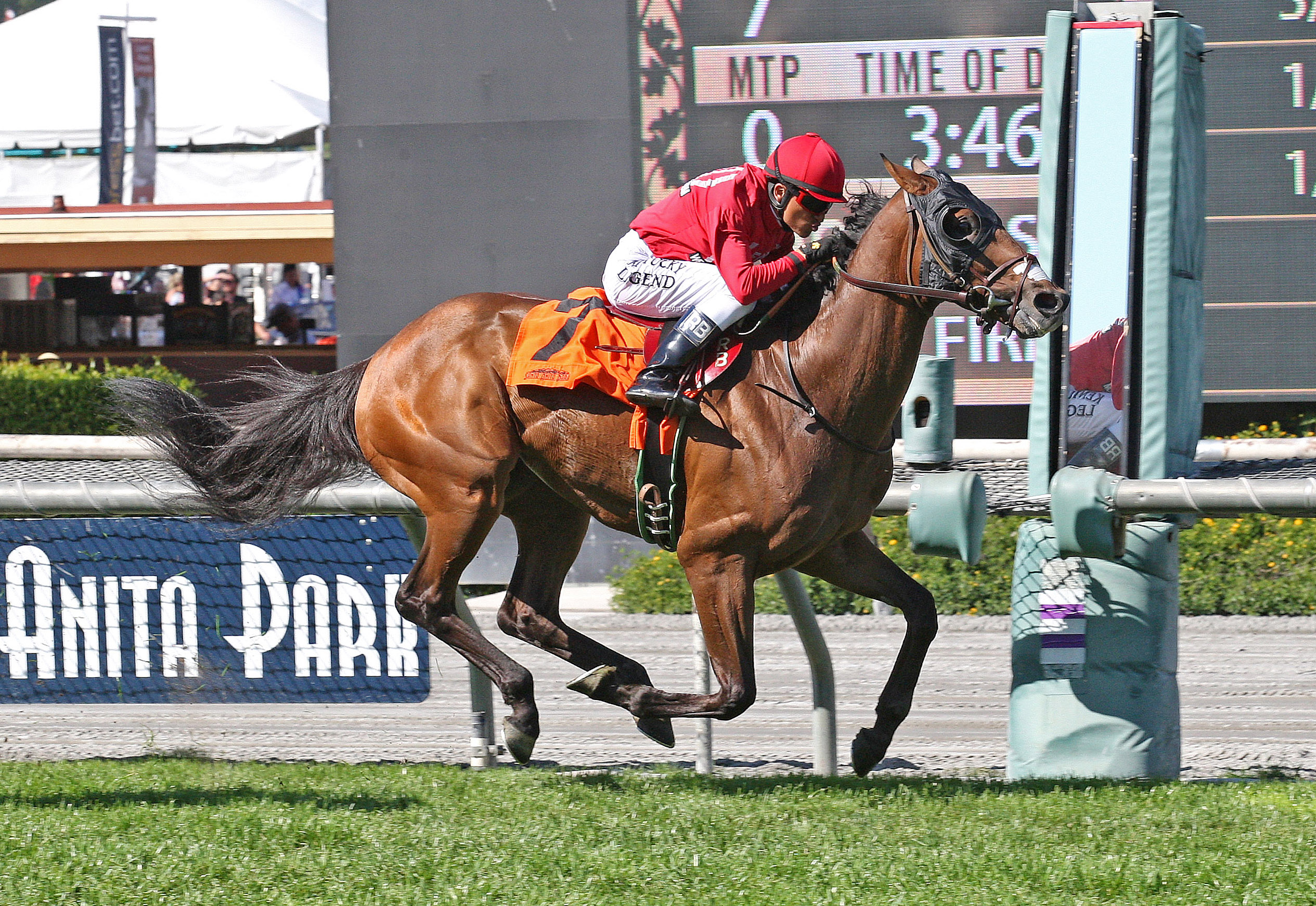 Guns Loaded wins the San Simeon