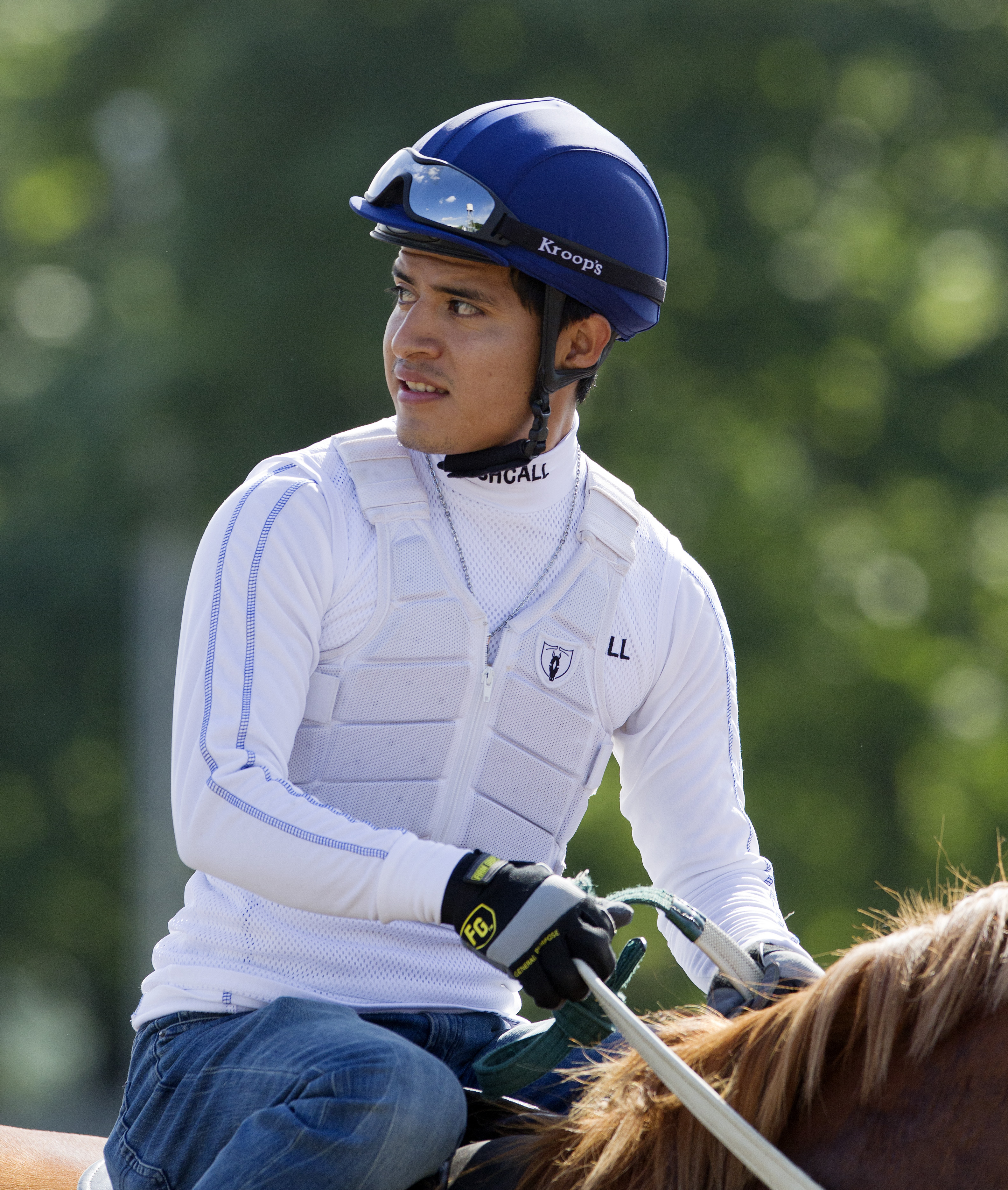 Jockey Mario Gutierrez