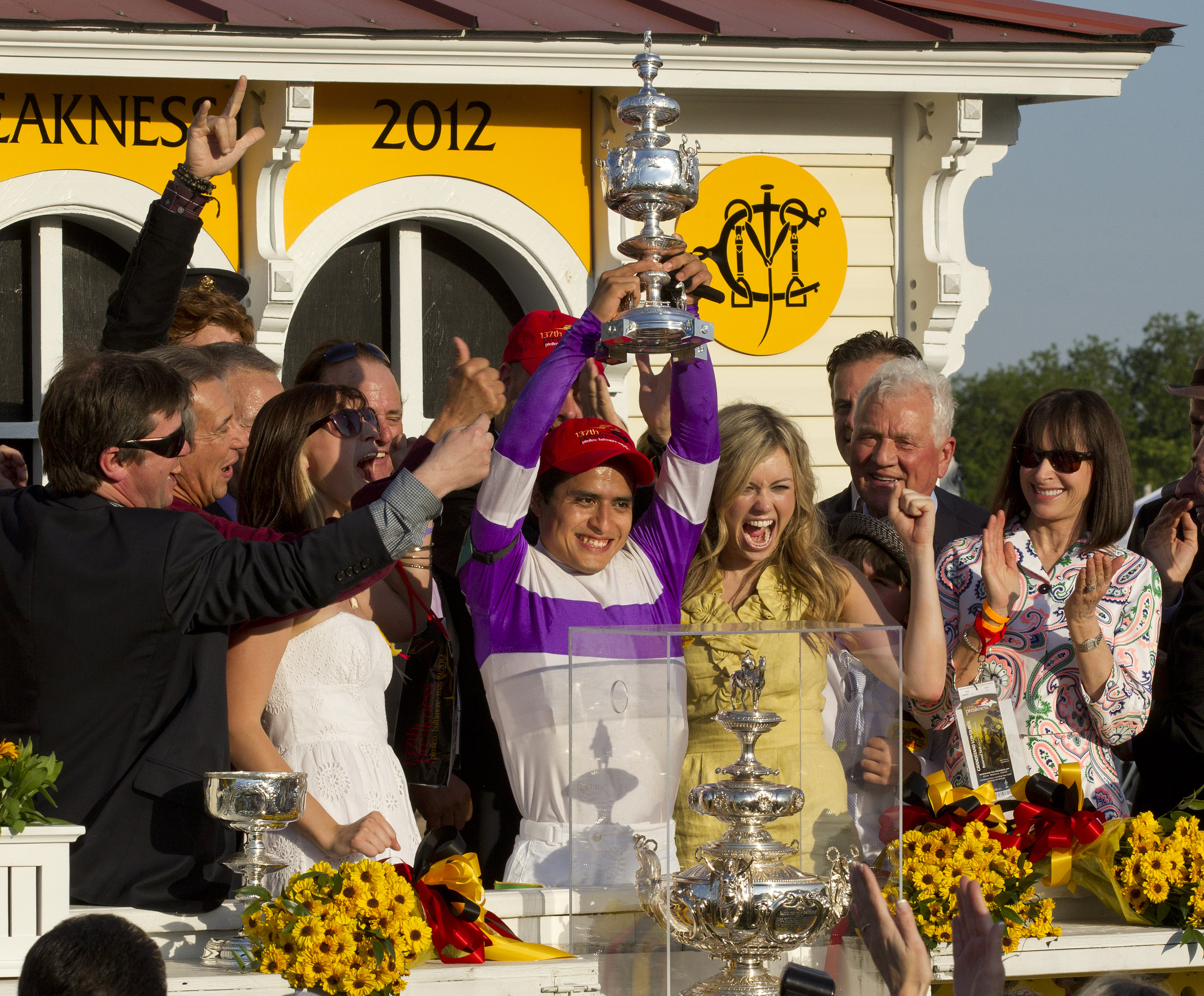Gutierrez/winner's circle