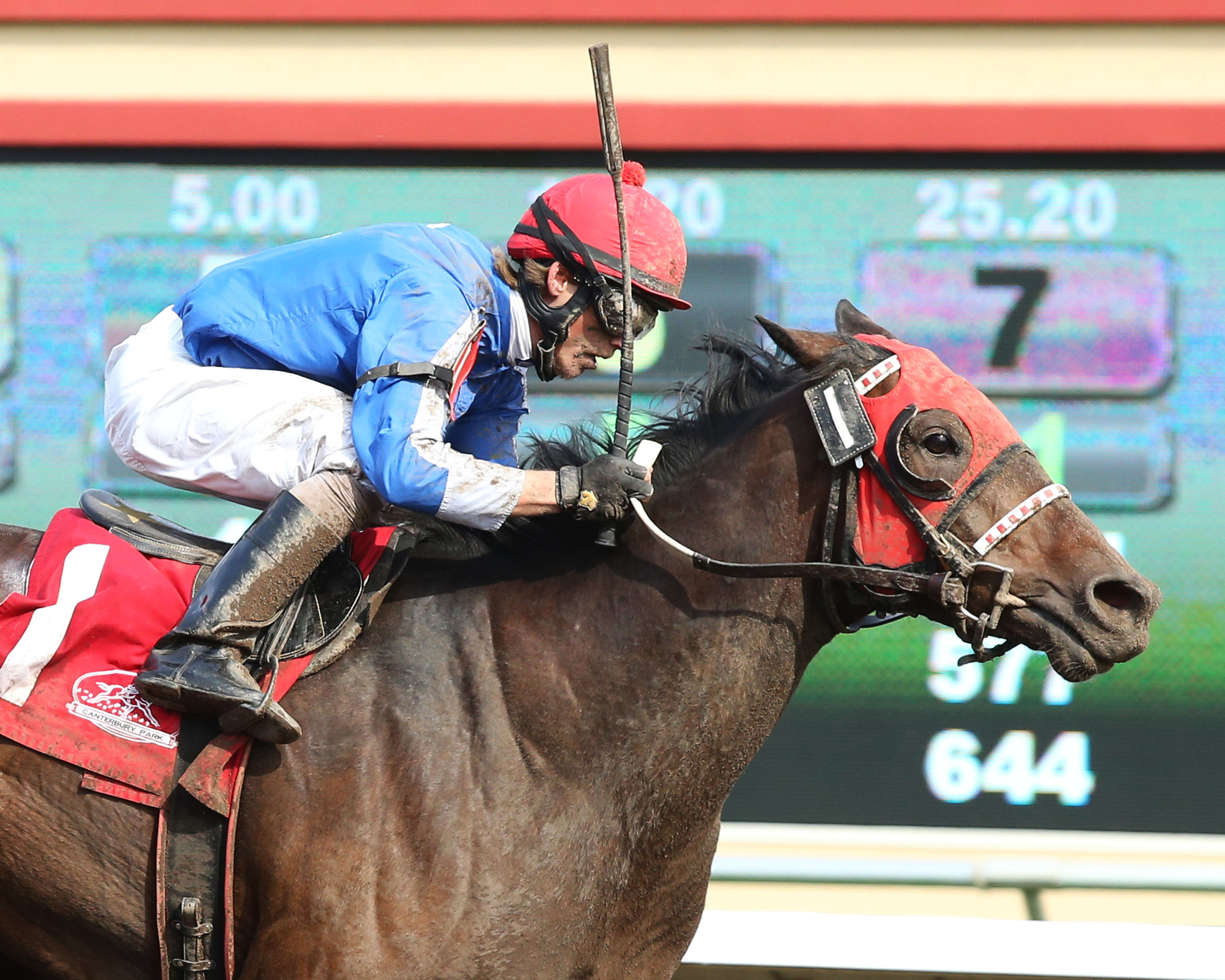 Gypsy Melody wins the Lady Slipper Stakes