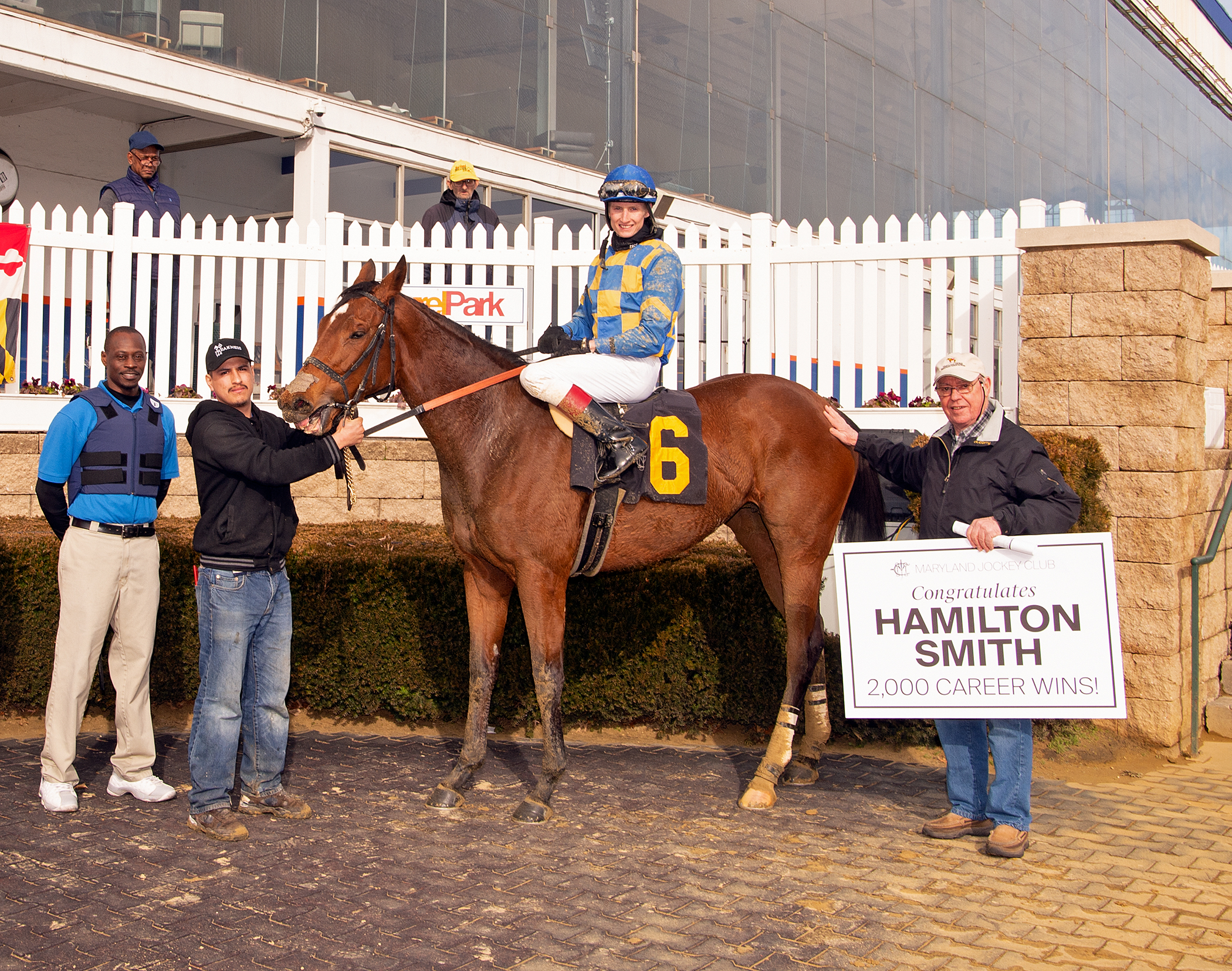 Hamilton Smith 2,000 wins 1.10.20