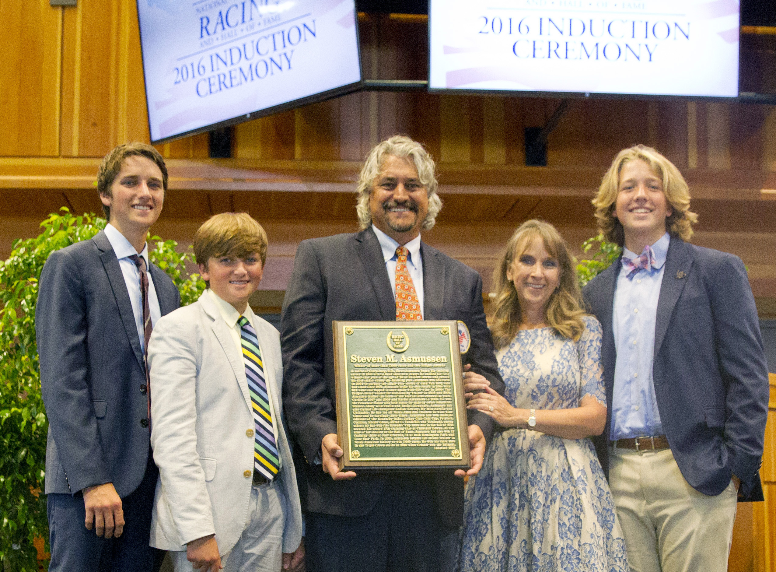Steve Asmussen inducted in the Hall of Fame