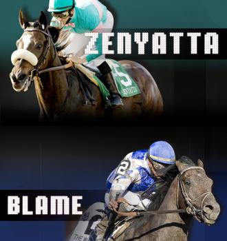 Zenyatta vs. Blame article logo