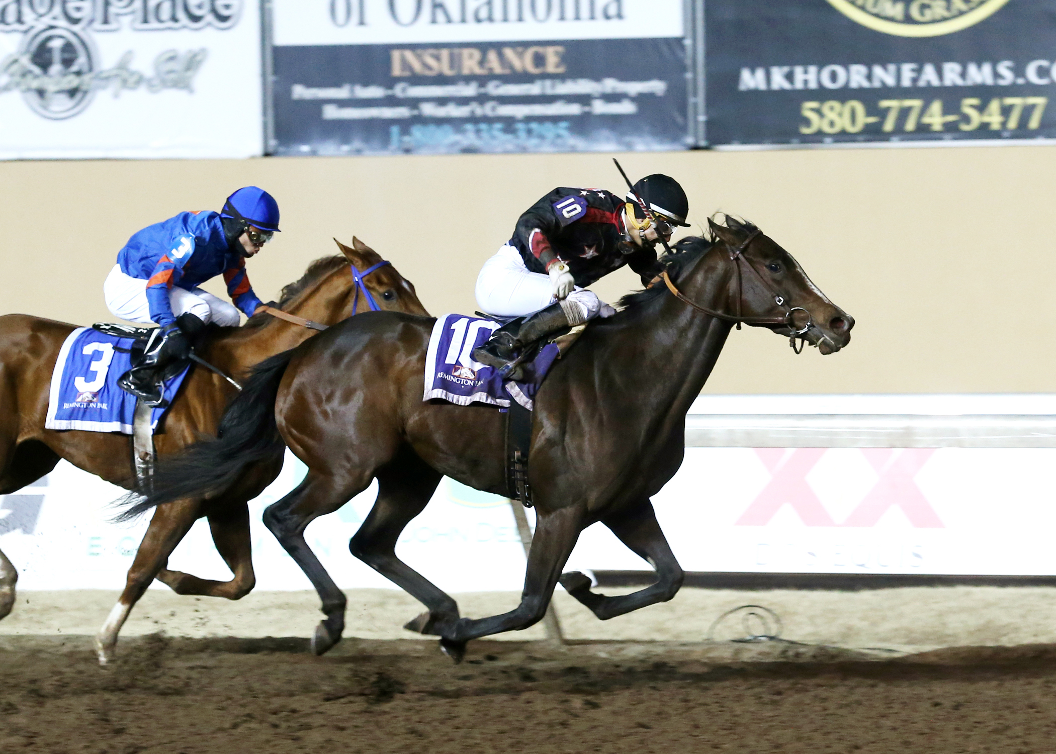 Hailstorm Slew wins the Useeit Stakes