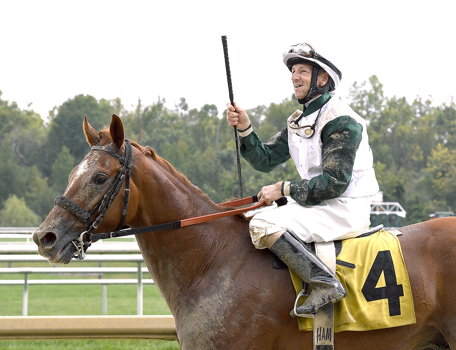 Steve Hamilton first post-comeback win