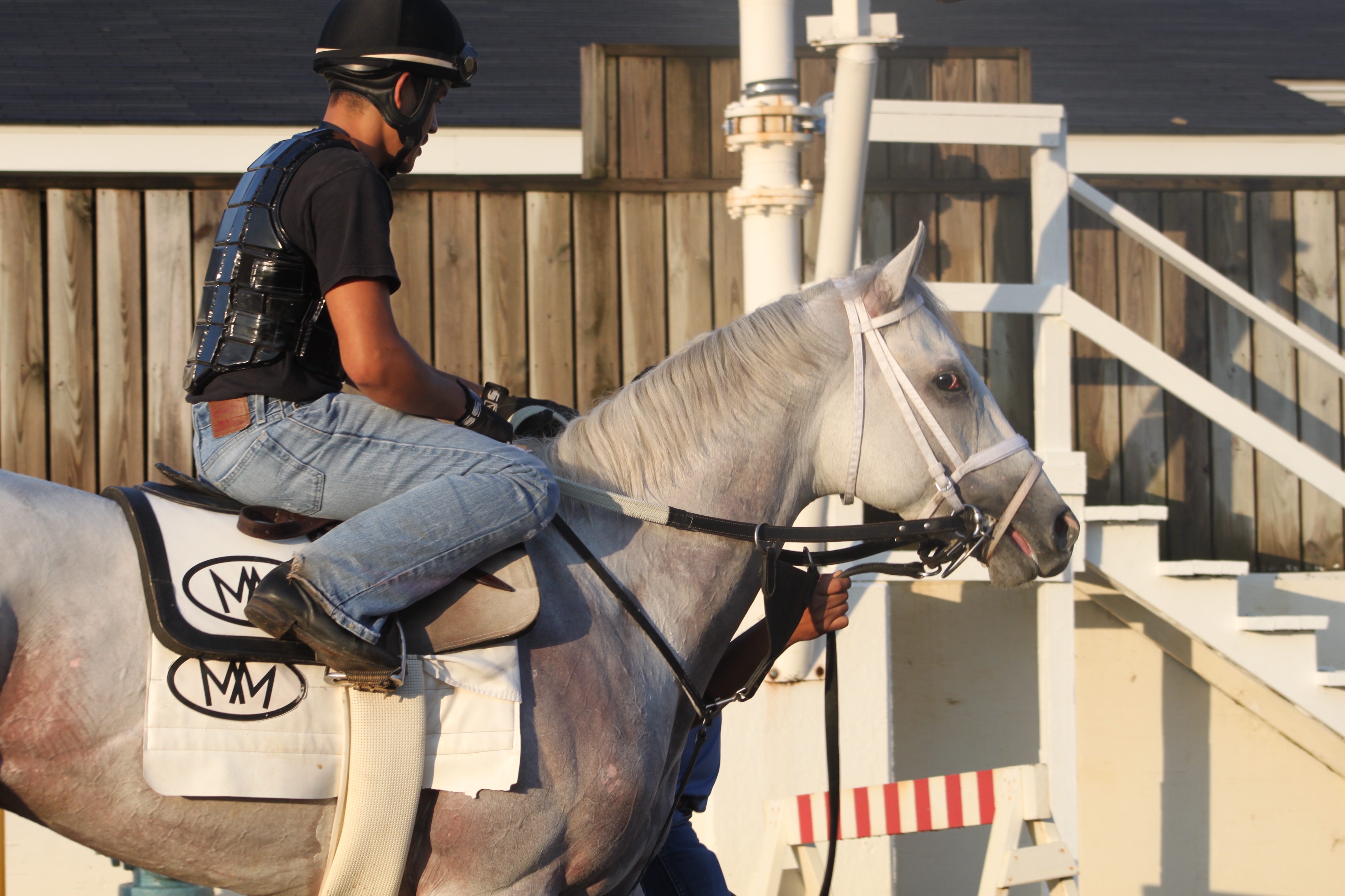 Hansen returns to work tab with easy half-mile breeze