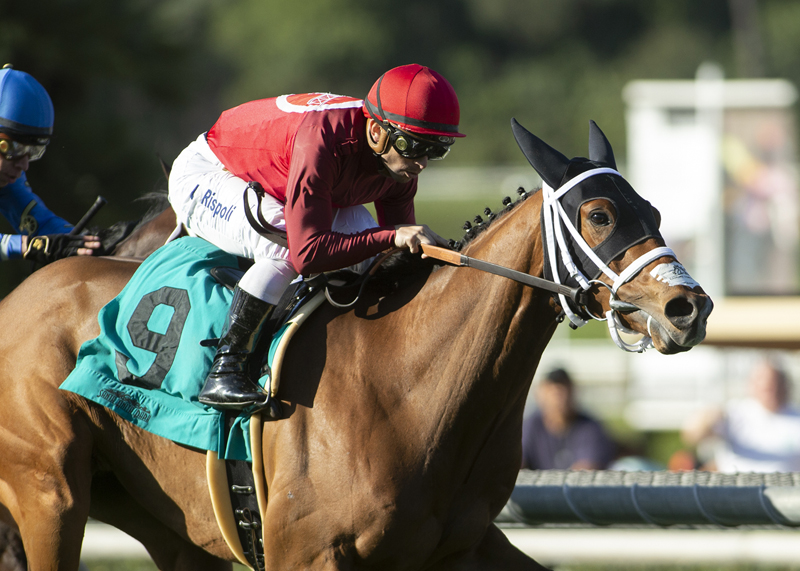 Hariboux wins the 2020 Pasadena Stakes