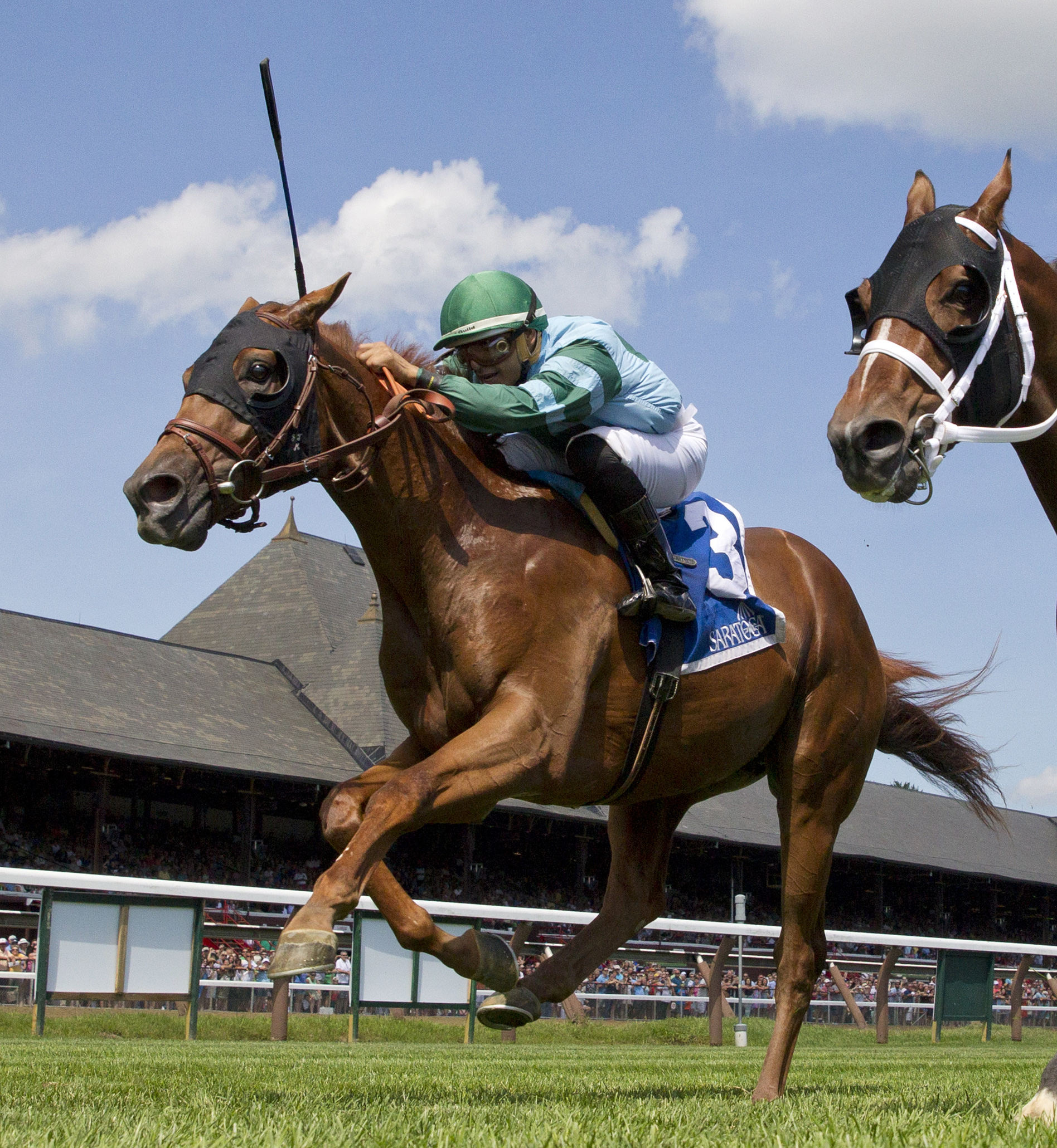 Harlan's Harmony wins the Skidmore Stakes
