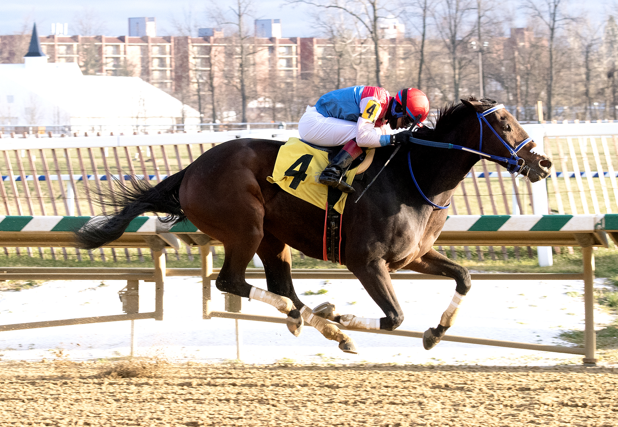 Harpers First Ride wins Native Dancer 12-26-2020