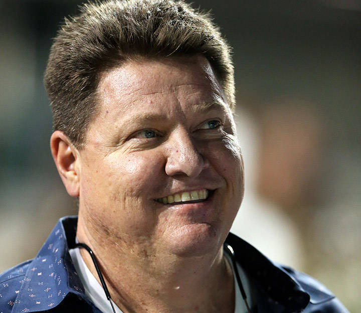 Trainer Chris Hartman, June 2019