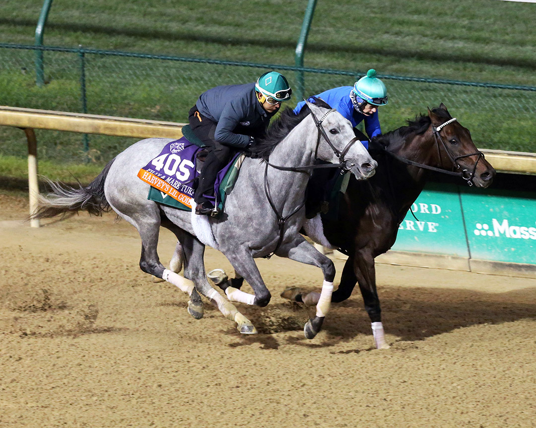 Casa Creed (inside) and Harvey's Lil Goil train at Churchill on Oct. 31