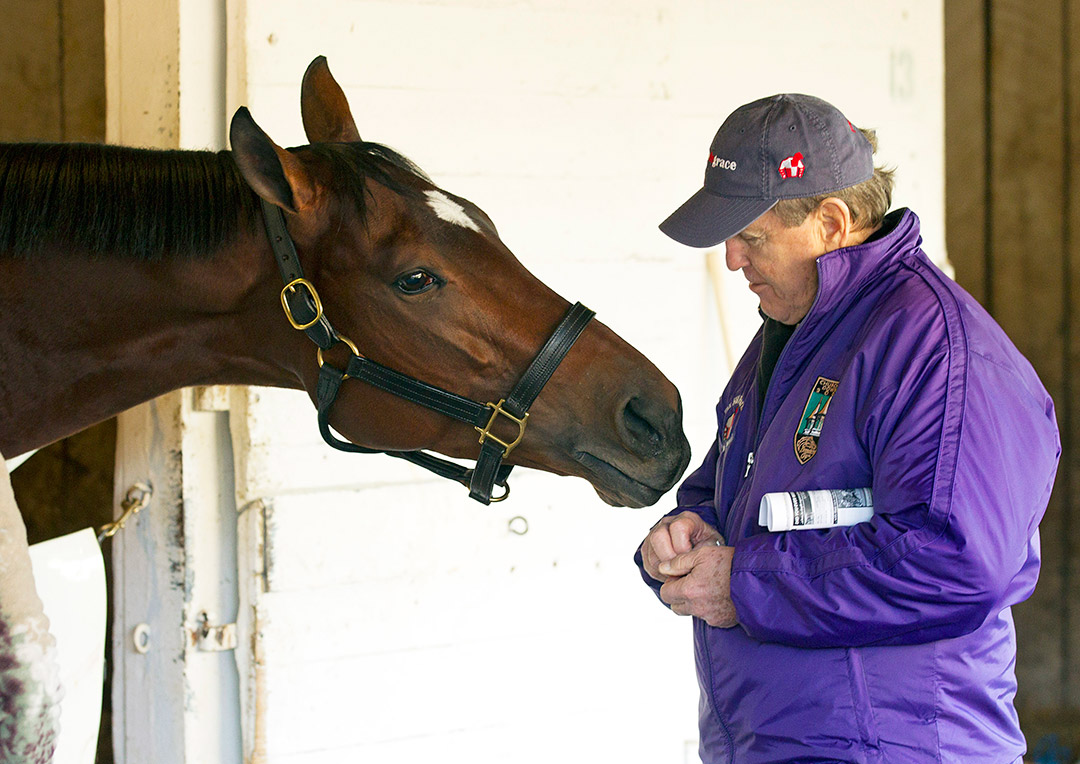 Rick Porter with Havre de Grace at Churchill Downs in 2011