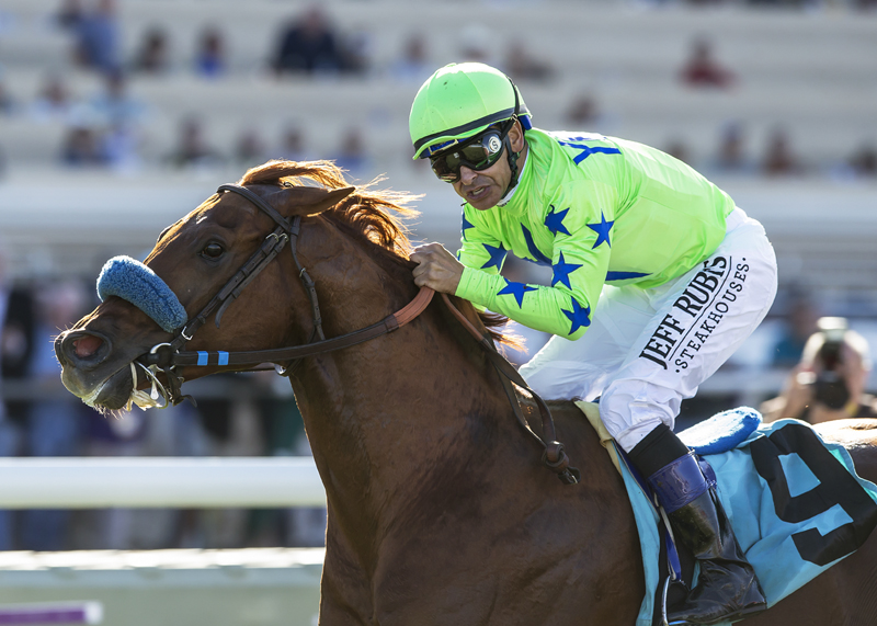He Will wins the 2017 Lure Stakes at Del Mar