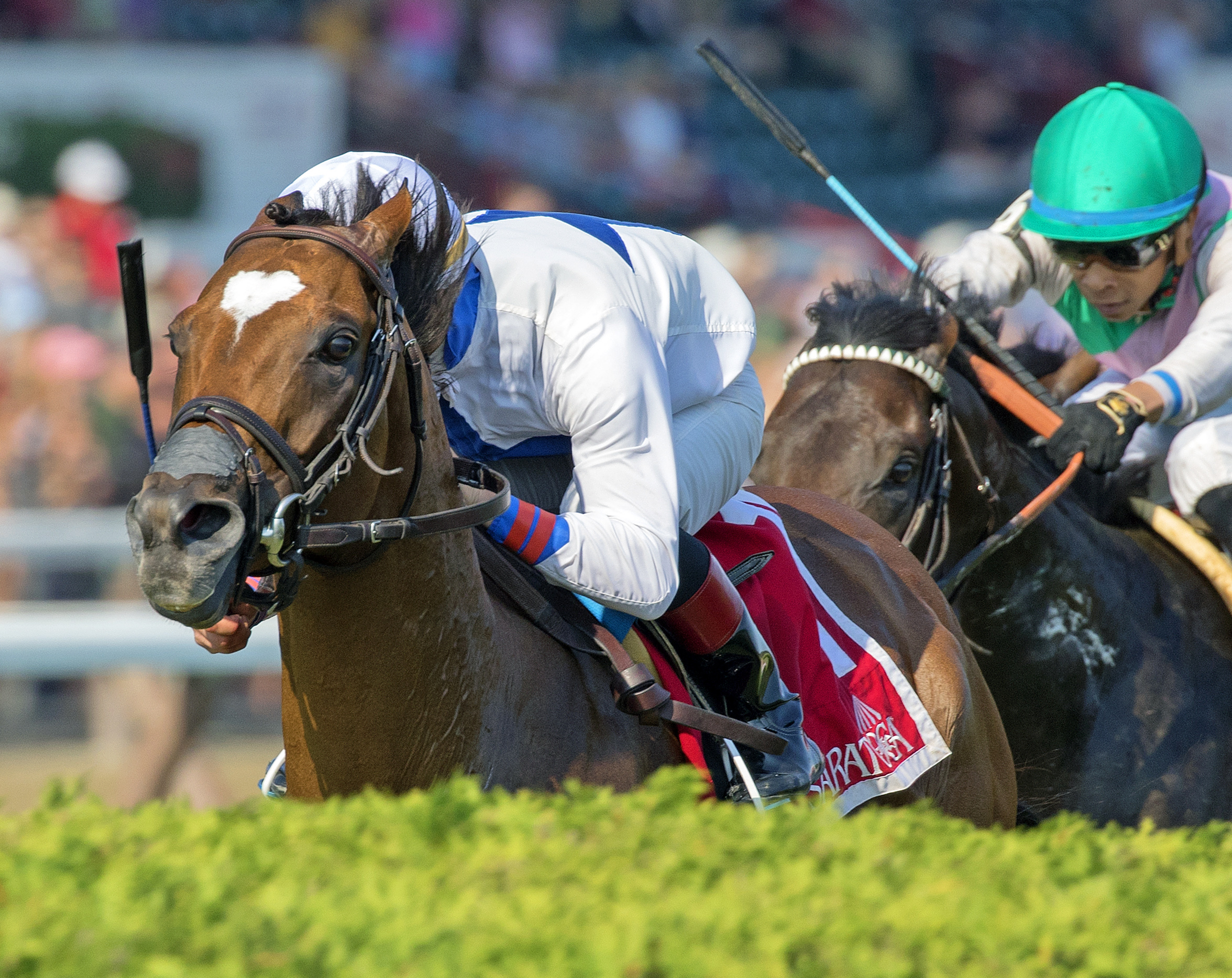 Heart to Heart wins the 2017 Bernard Baruch