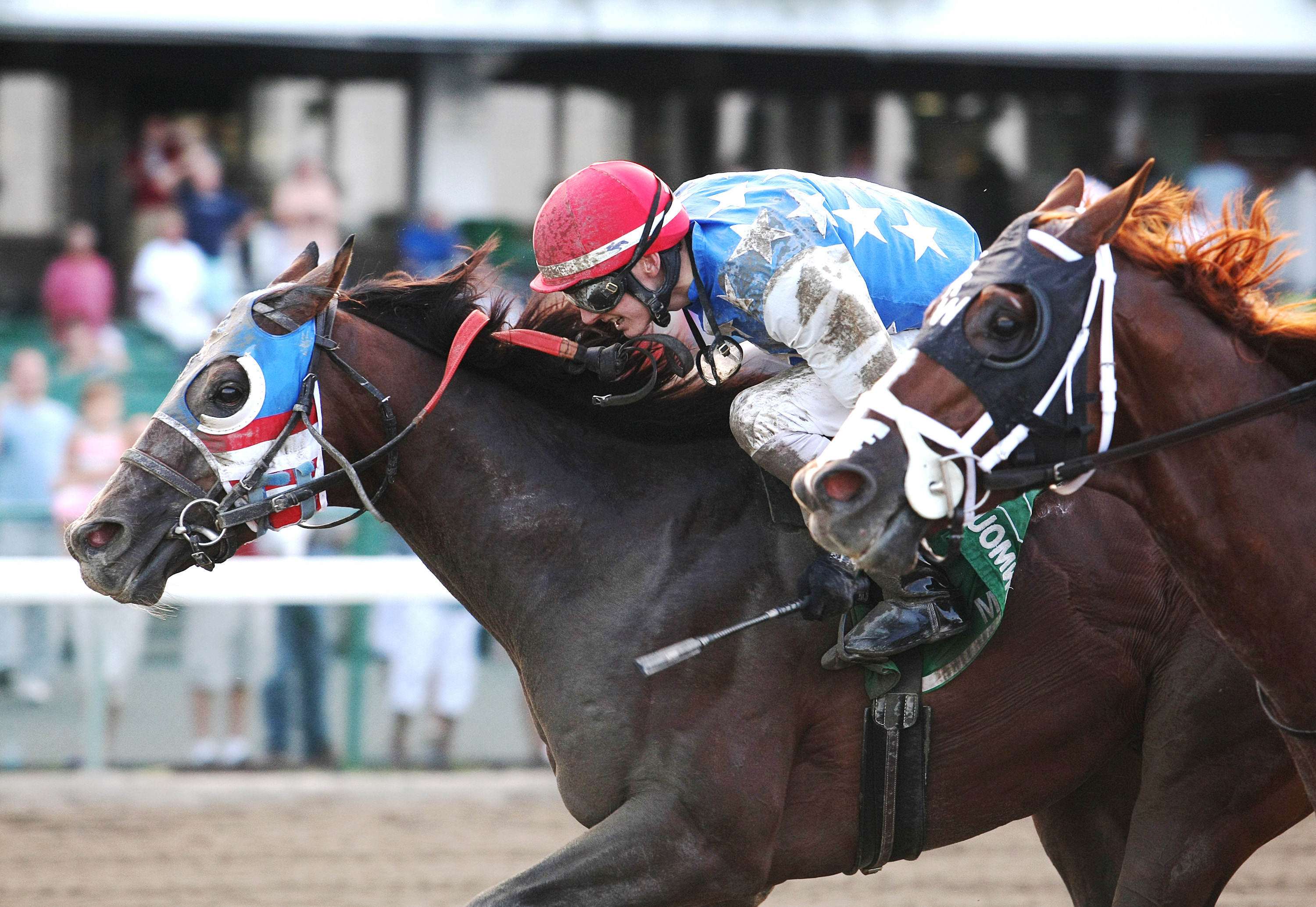 Hebbronville wins the Jersey Shore Stakes