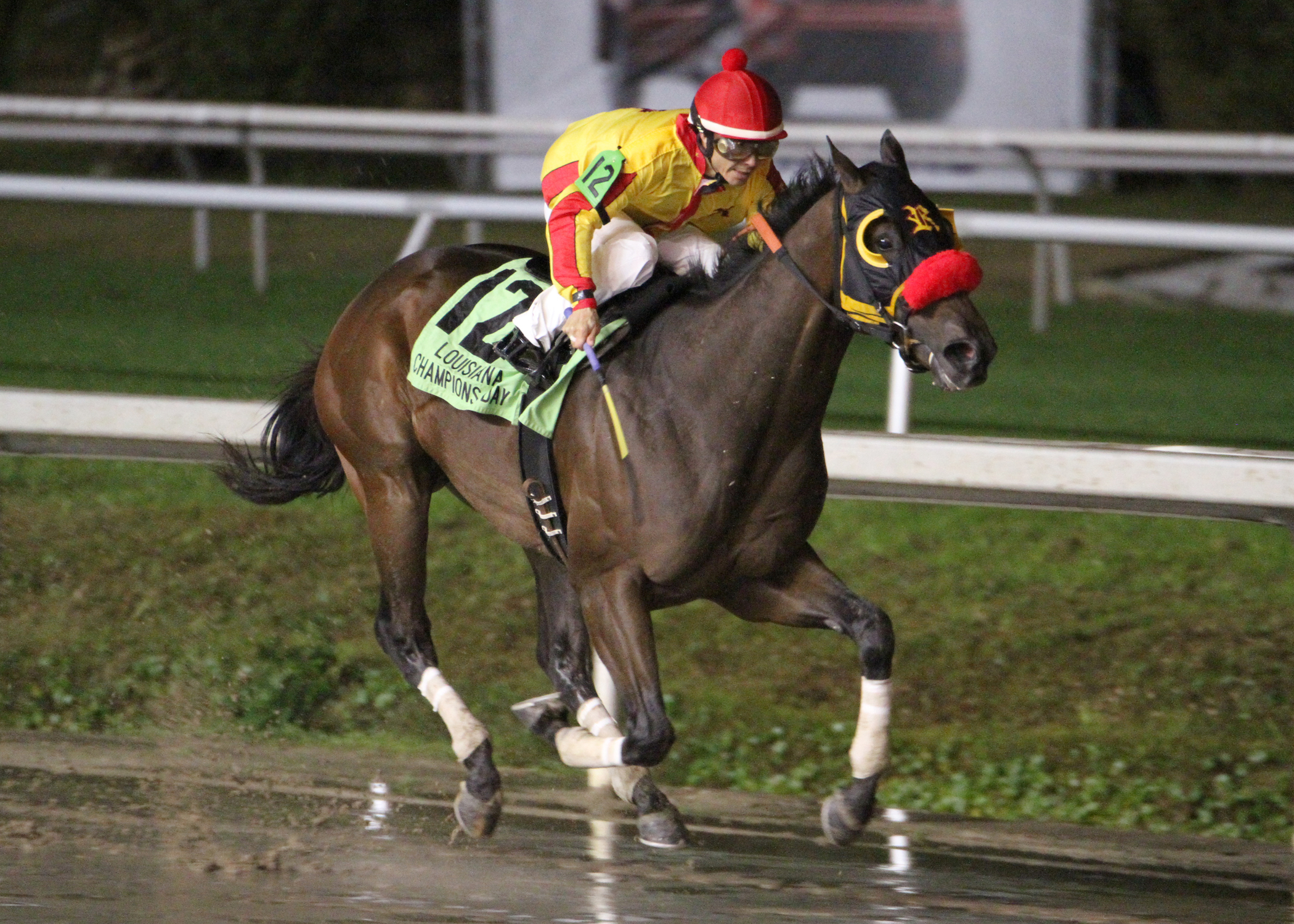 Heitai wins the Louisiana Champions Day Sprint