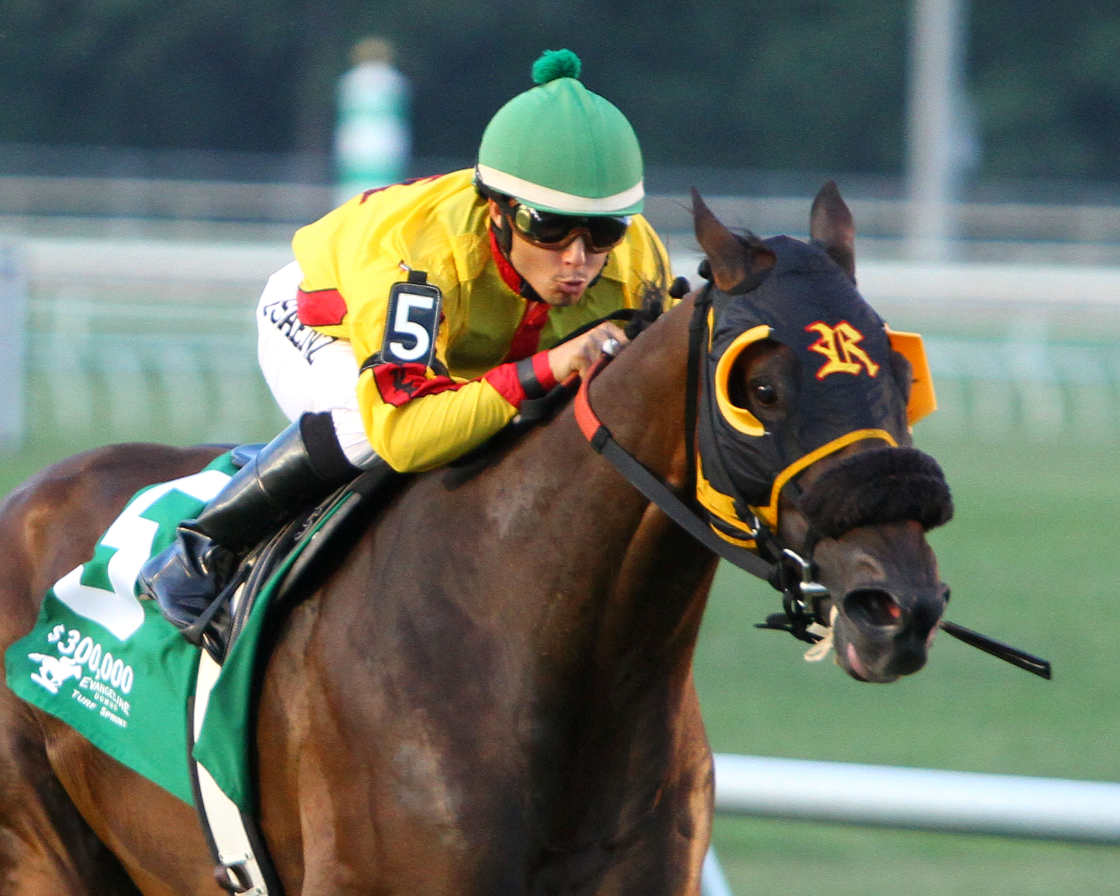 Heitai wins 2014 Evangeline Turf Sprint