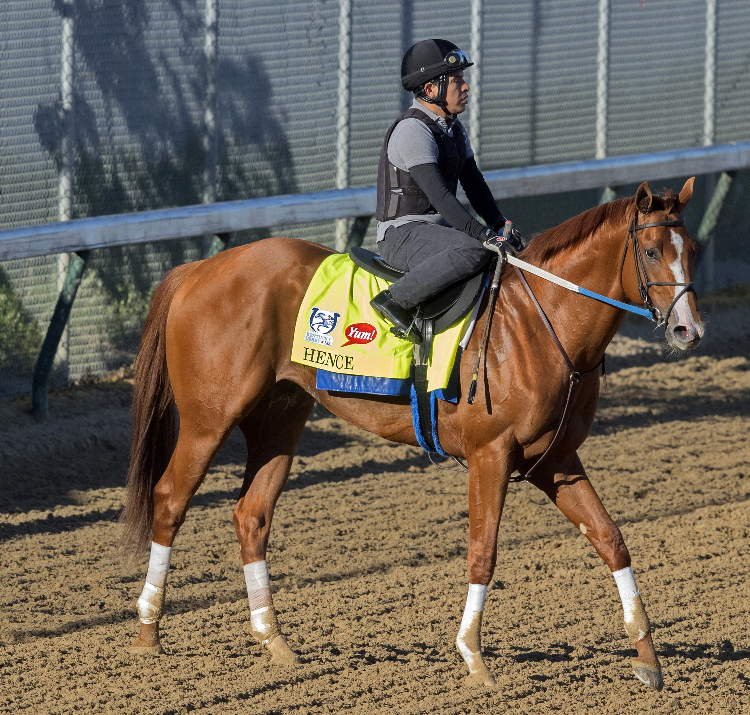 Hence at Churchill on April 24
