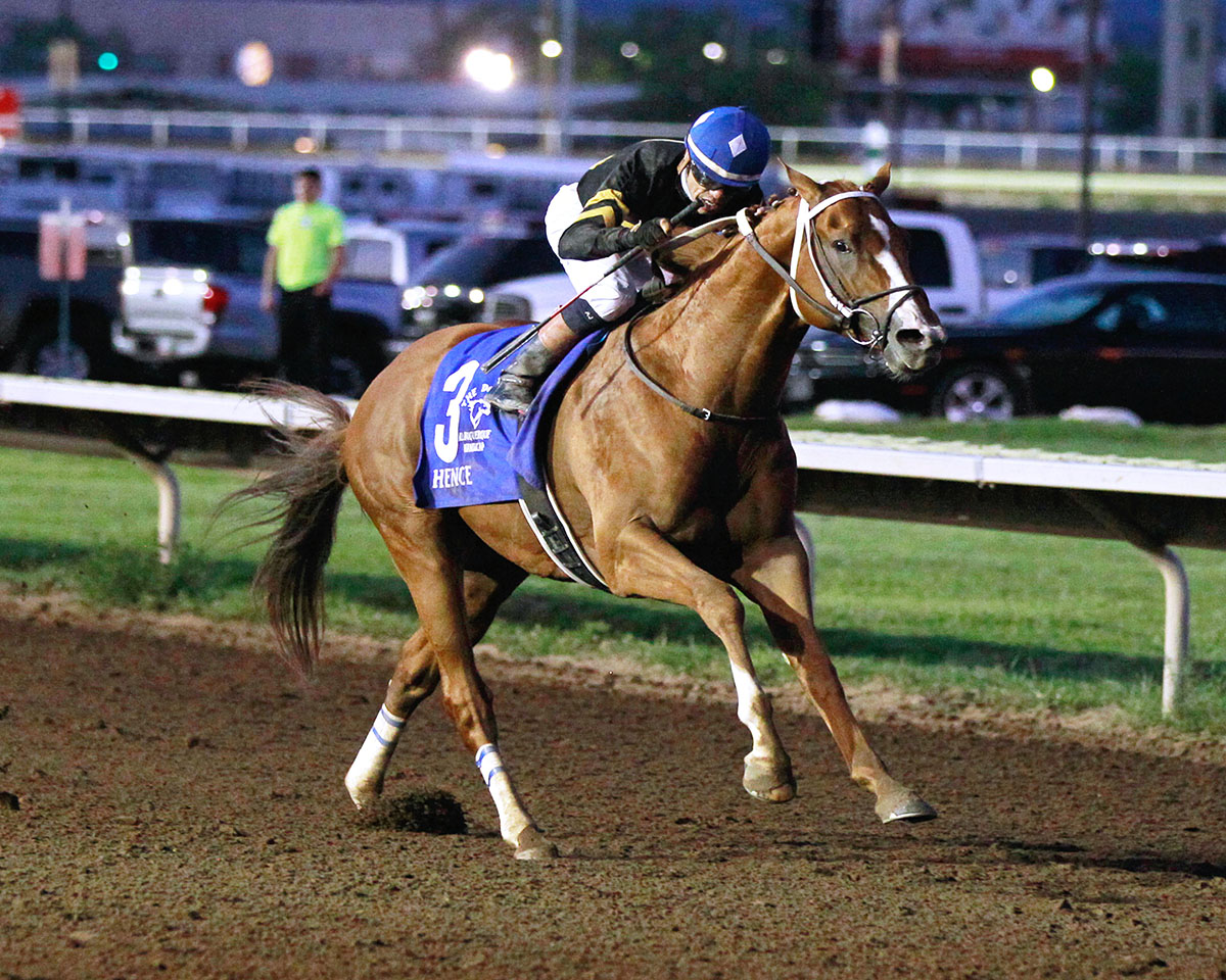 Hence wins the Downs at Albuquerque Stakes