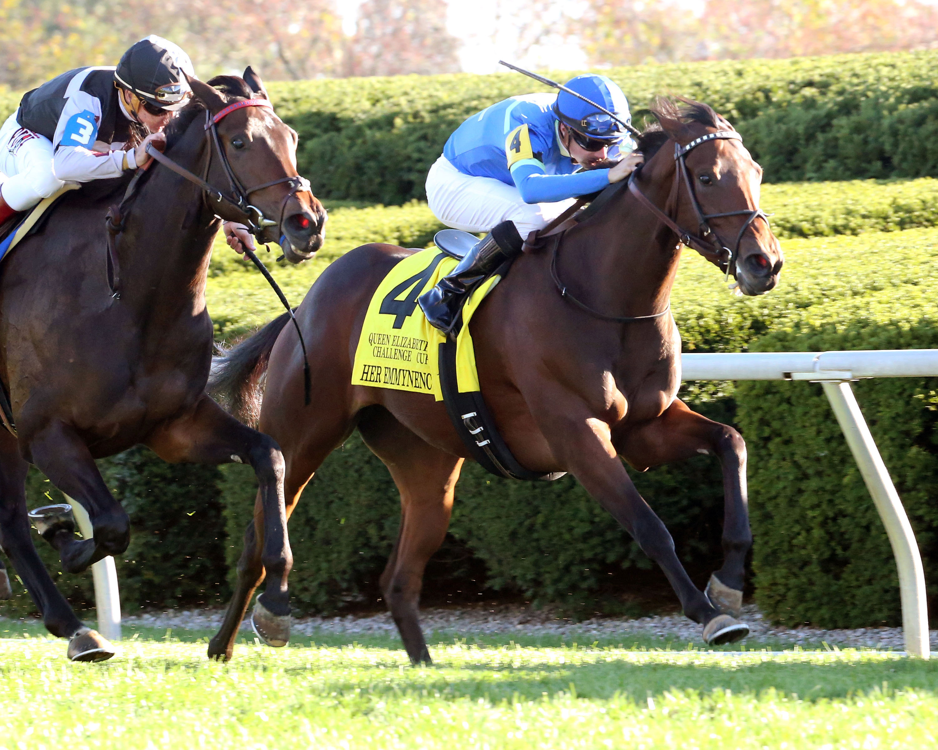 Her Emmynency wins the Queen Elizabeth II Challenge Cup