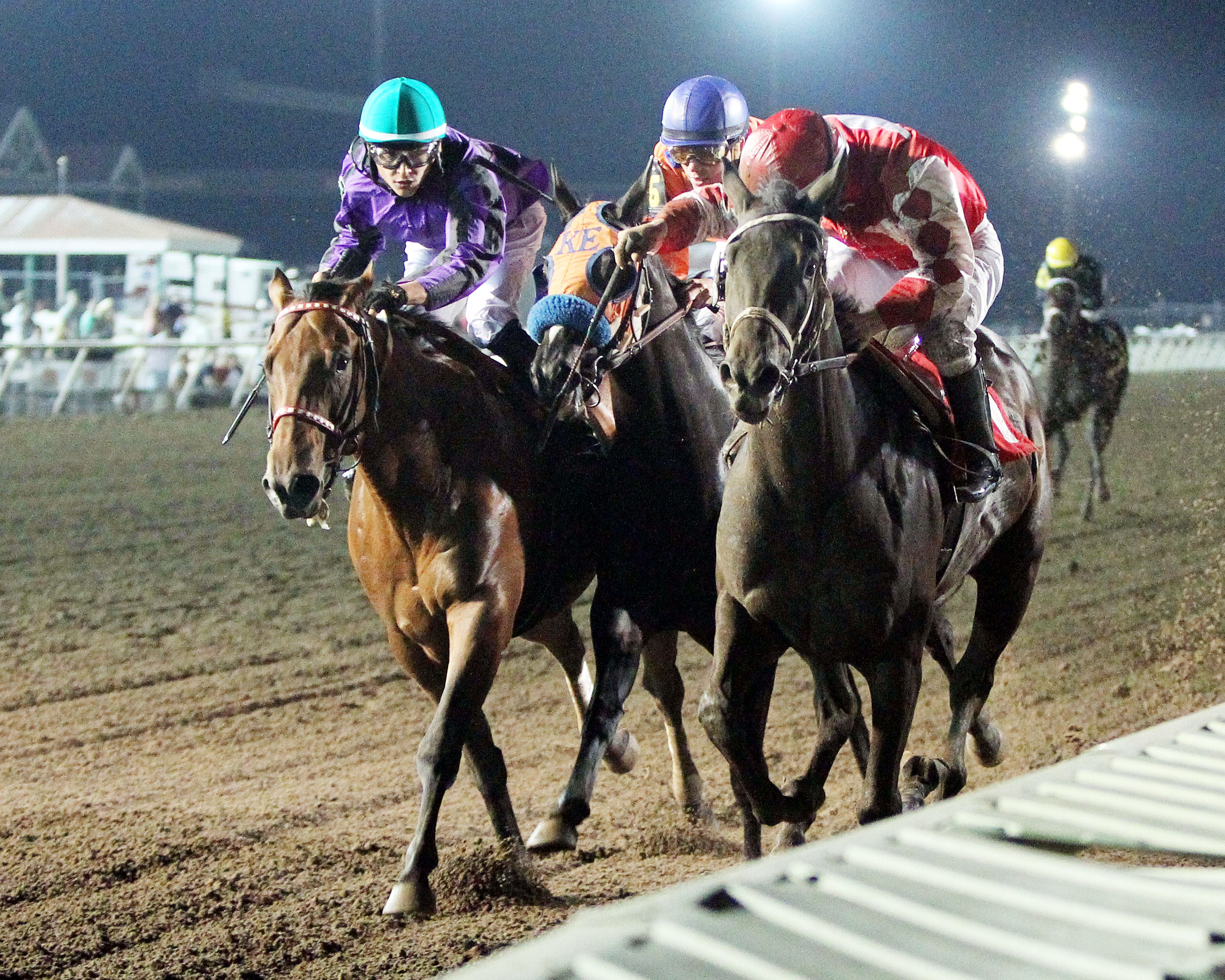 Hero On Saturday wins the Careless Navigator Overnight Stakes